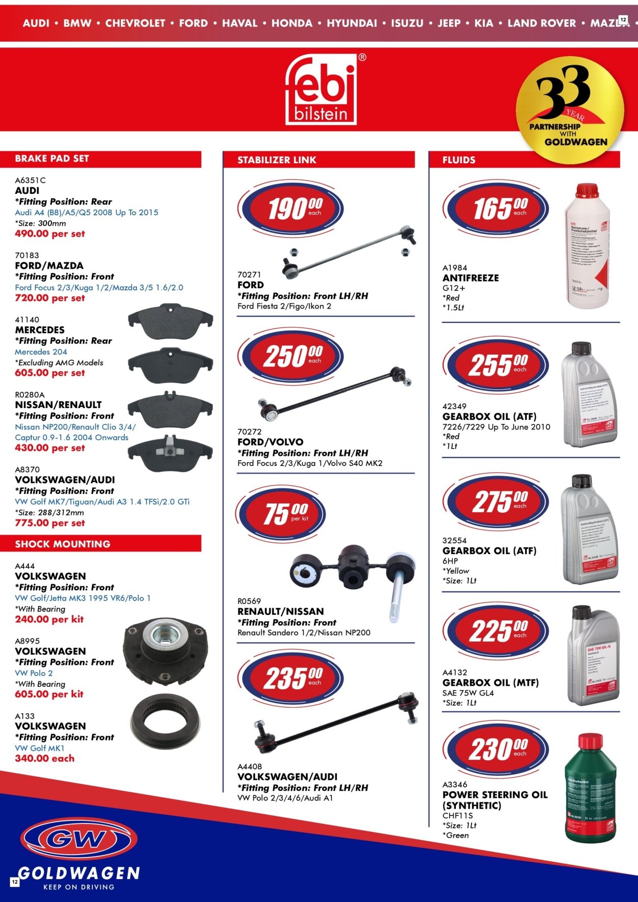 Goldwagen Specials 01 Oct - 30 Nov - Page 12