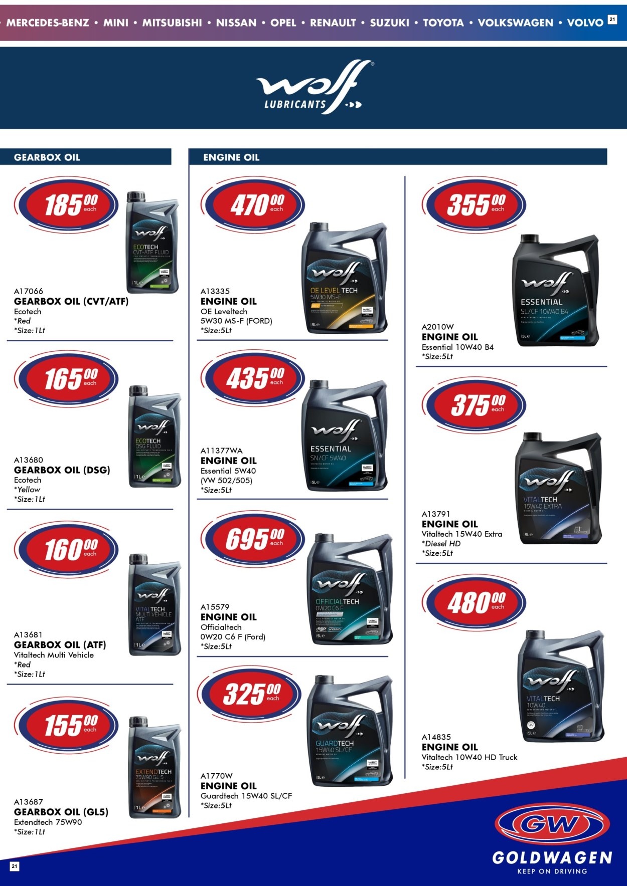 Goldwagen Specials 01 Oct - 30 Nov - Page 21