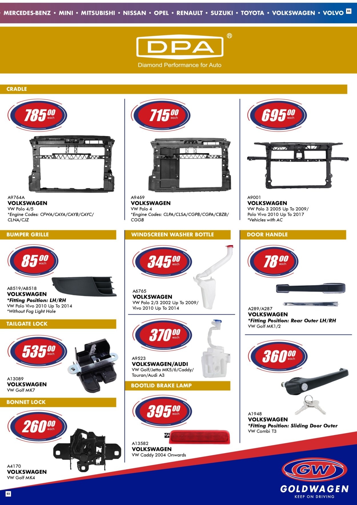 Goldwagen Specials 01 Oct - 30 Nov - Page 3