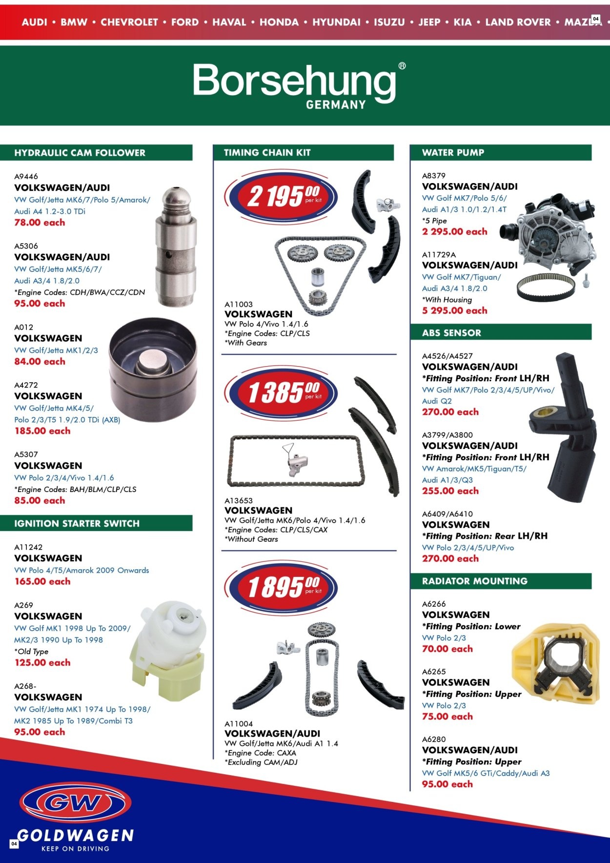 Goldwagen Specials 01 Oct - 30 Nov - Page 4