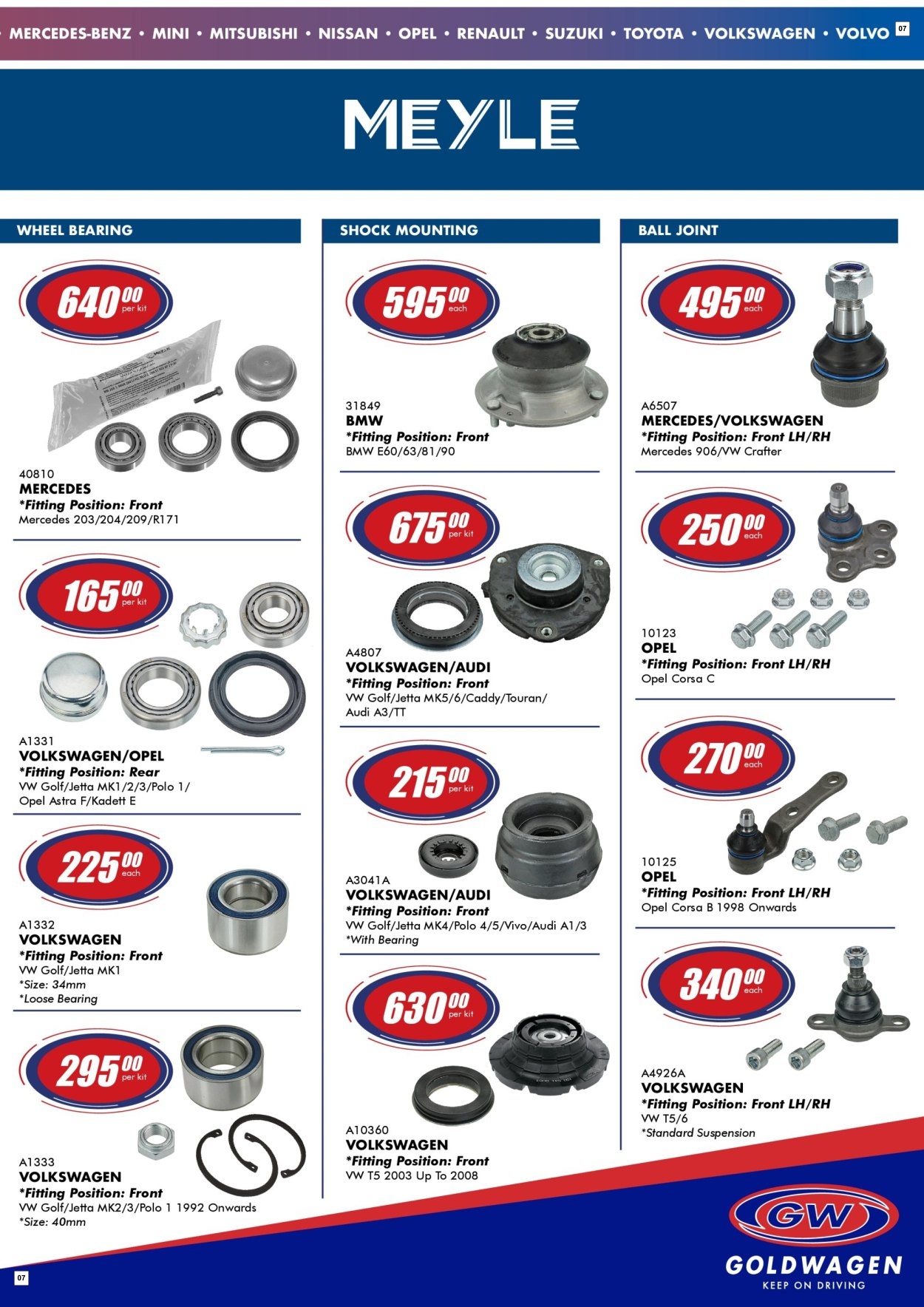 Goldwagen Specials 01 Oct - 30 Nov - Page 7