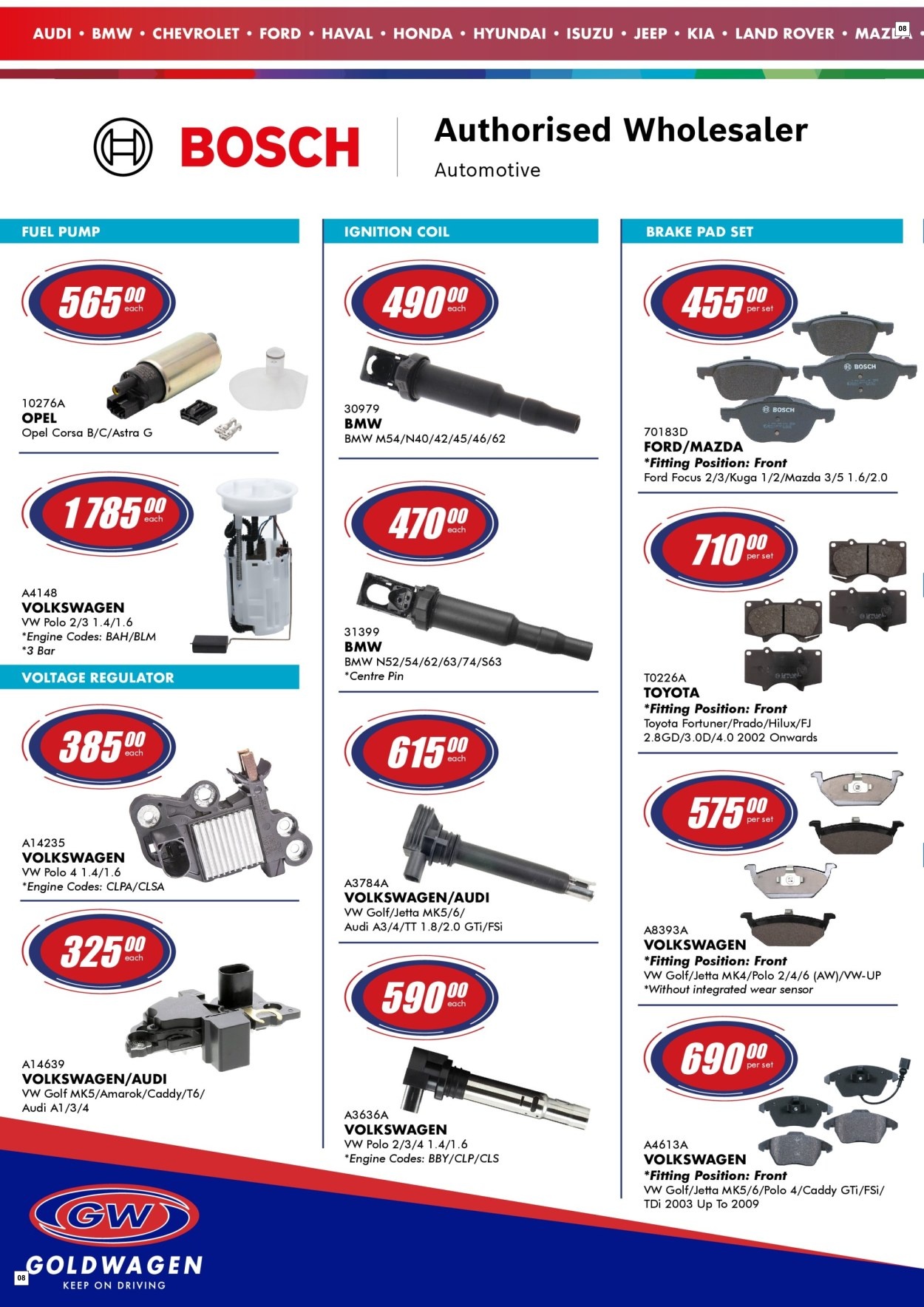 Goldwagen Specials 01 Oct - 30 Nov - Page 8