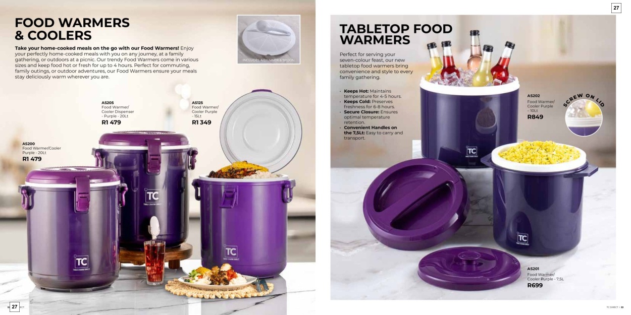 Table Charm Direct Specials 01 Oct - 31 Oct - Page 27