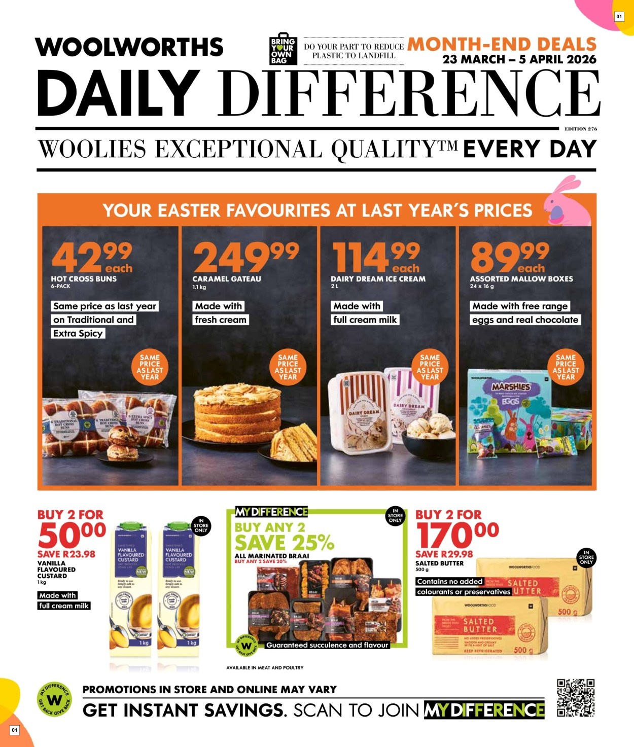 Woolworths Daily Difference