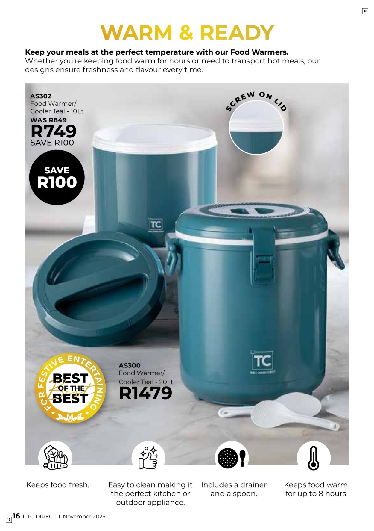 Table Charm Direct Specials 01 Nov - 30 Nov - Page 16