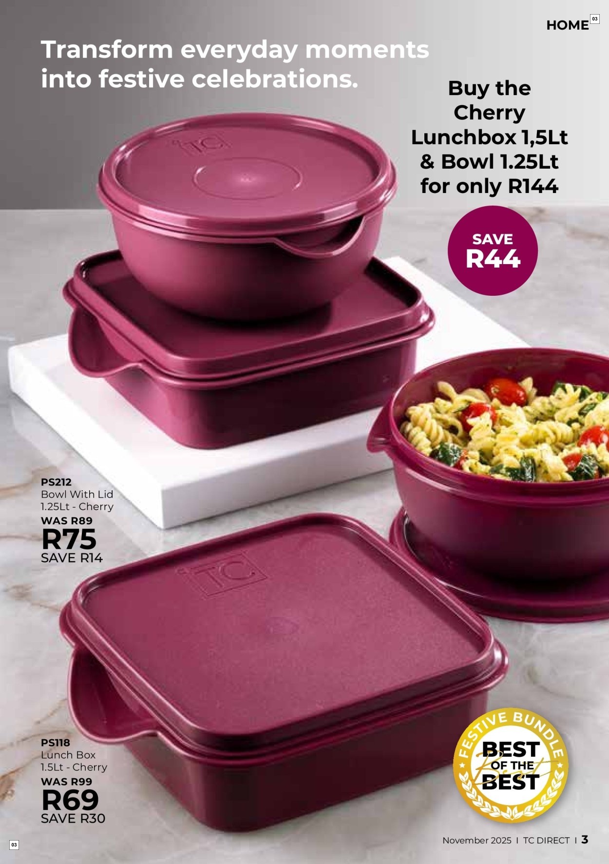 Table Charm Direct Specials 01 Nov - 30 Nov - Page 3