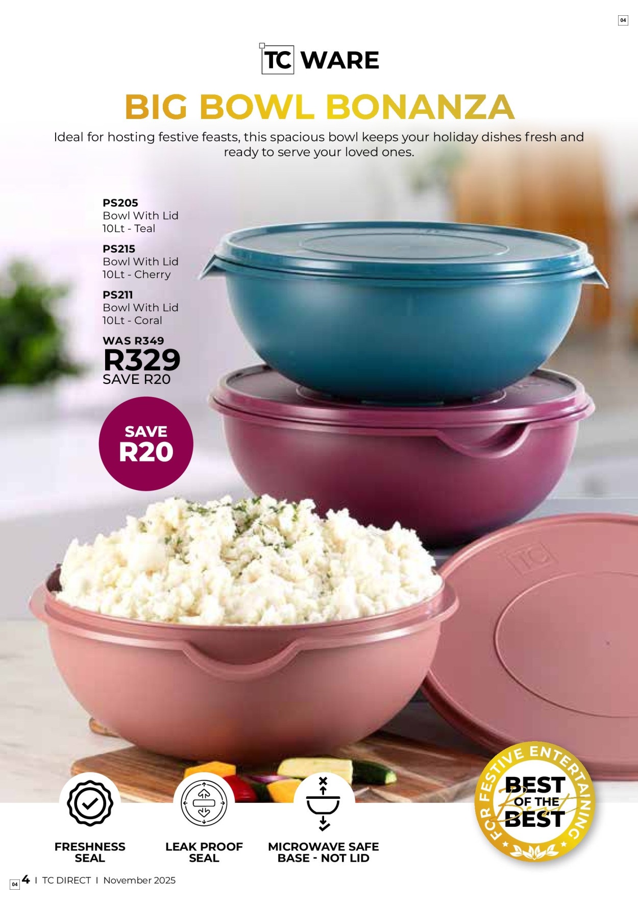 Table Charm Direct Specials 01 Nov - 30 Nov - Page 4