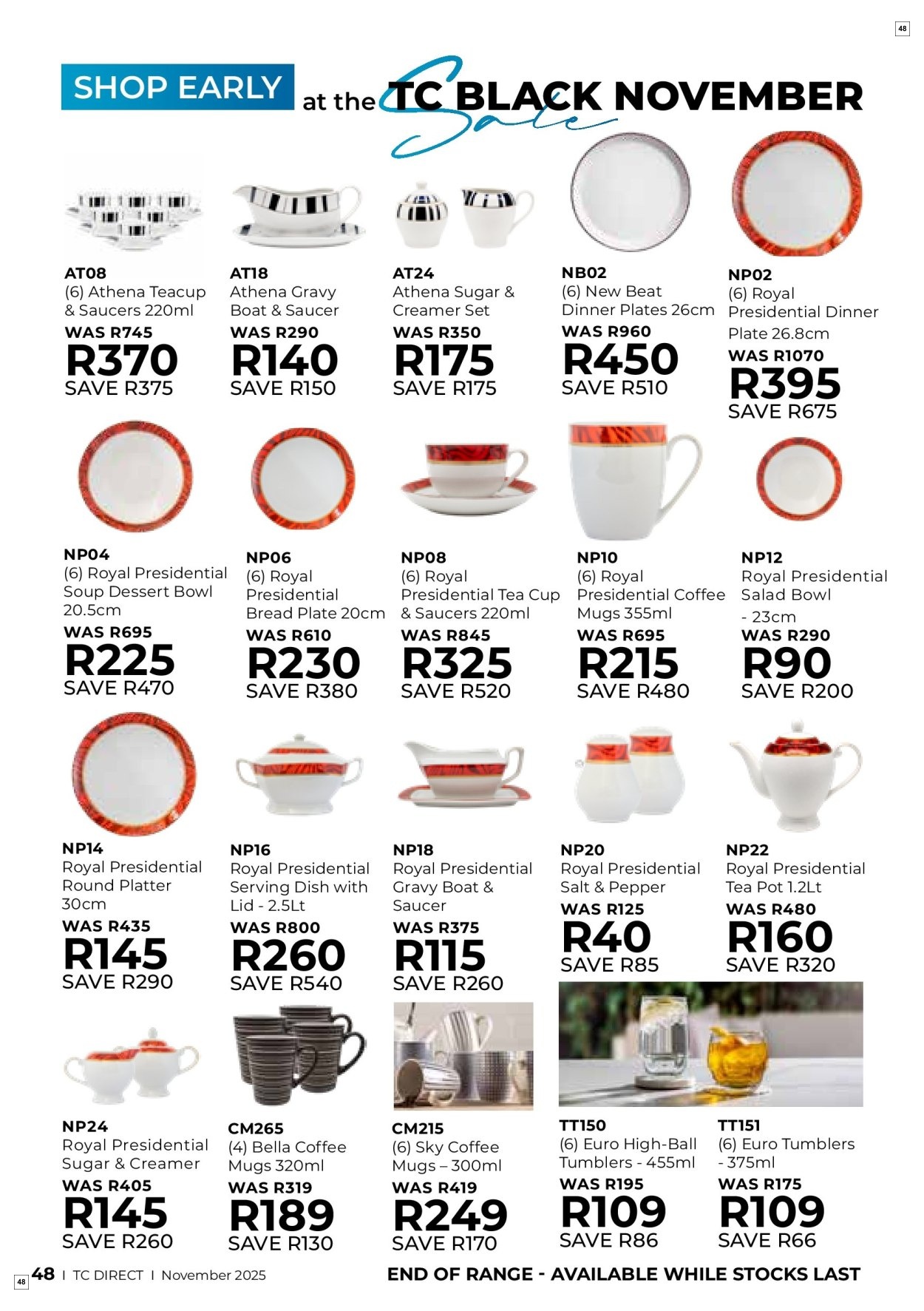Table Charm Direct Specials 01 Nov - 30 Nov - Page 48
