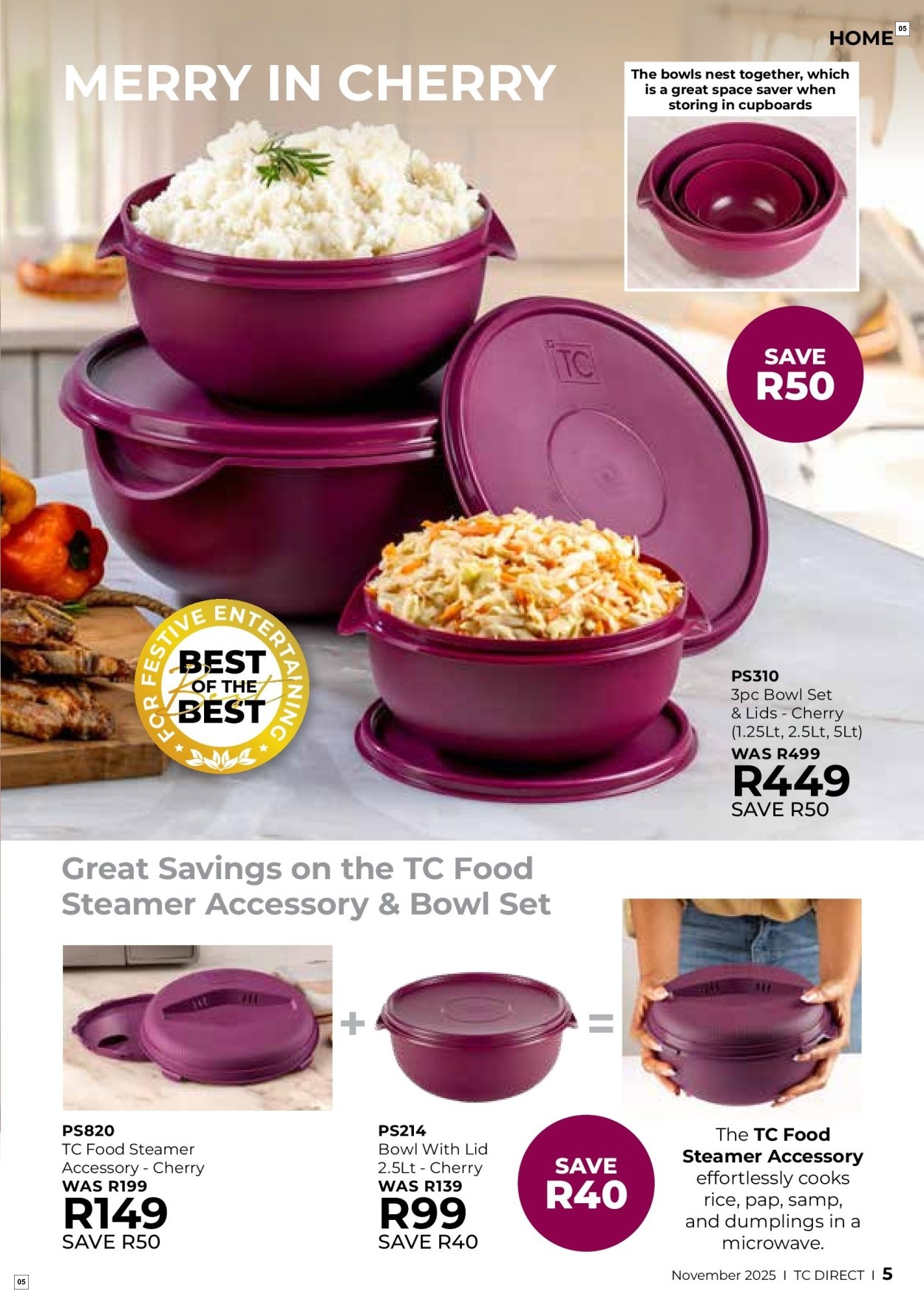 Table Charm Direct Specials 01 Nov - 30 Nov - Page 5