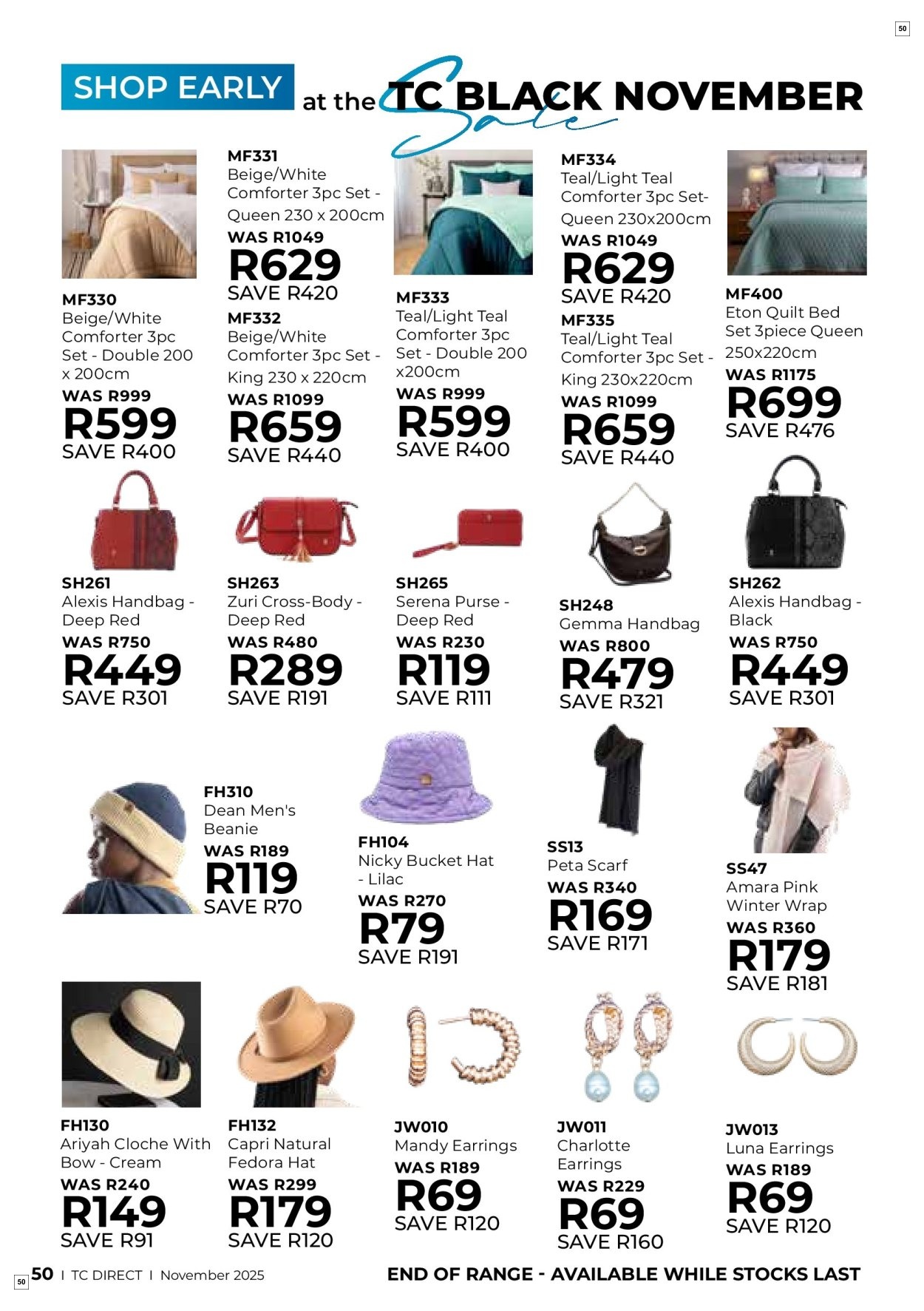Table Charm Direct Specials 01 Nov - 30 Nov - Page 50
