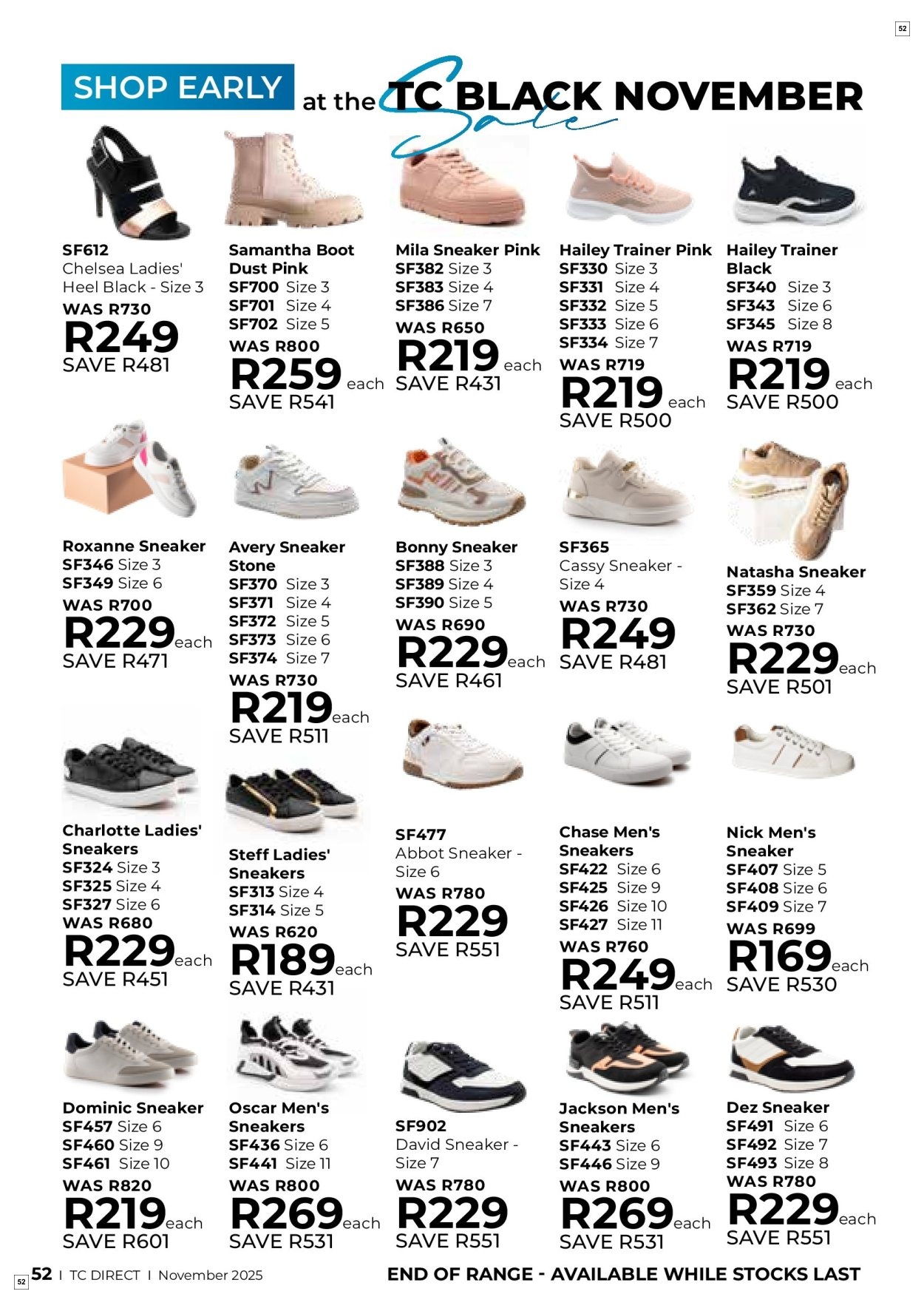 Table Charm Direct Specials 01 Nov - 30 Nov - Page 52