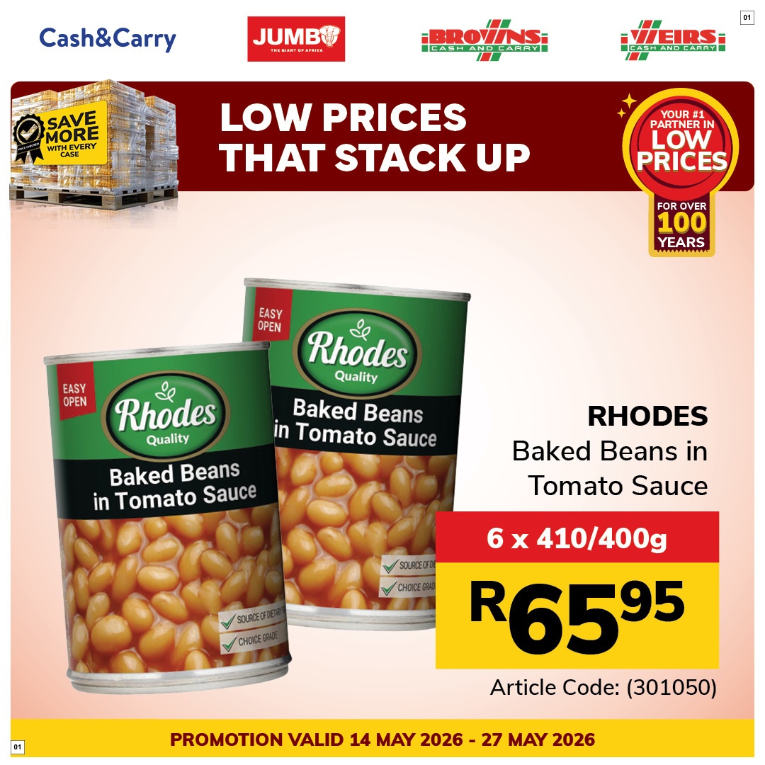 Jumbo Cash & Carry Catalogue