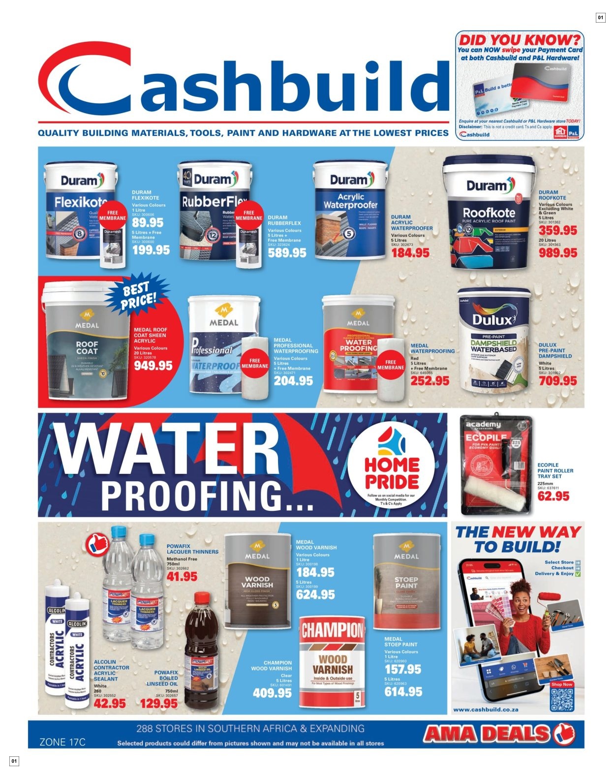 Cashbuild Specials 22 Sept - 19 Oct