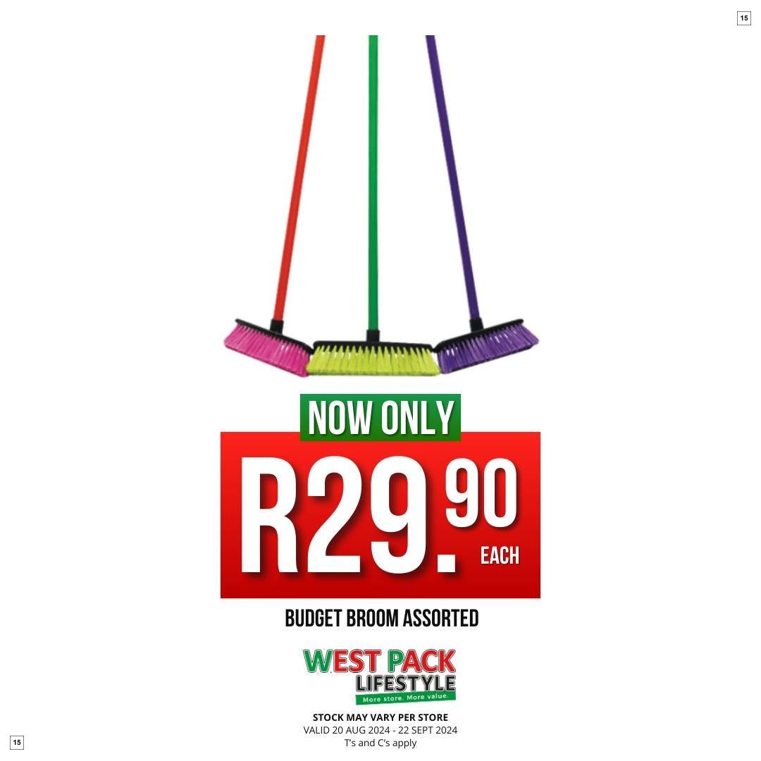 West Pack Lifestyle Specials 20 Aug - 22 Sept - Page 15