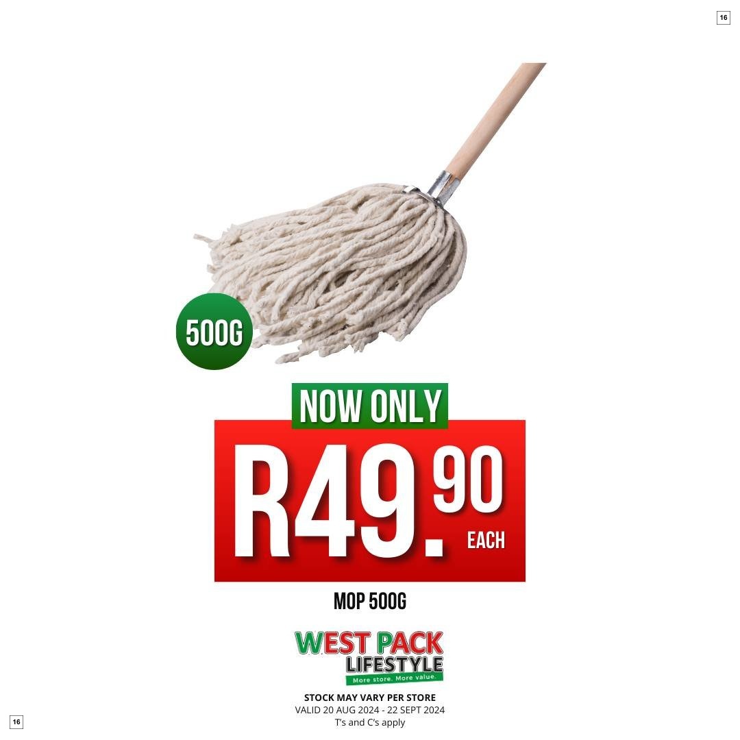 West Pack Lifestyle Specials 20 Aug - 22 Sept - Page 16