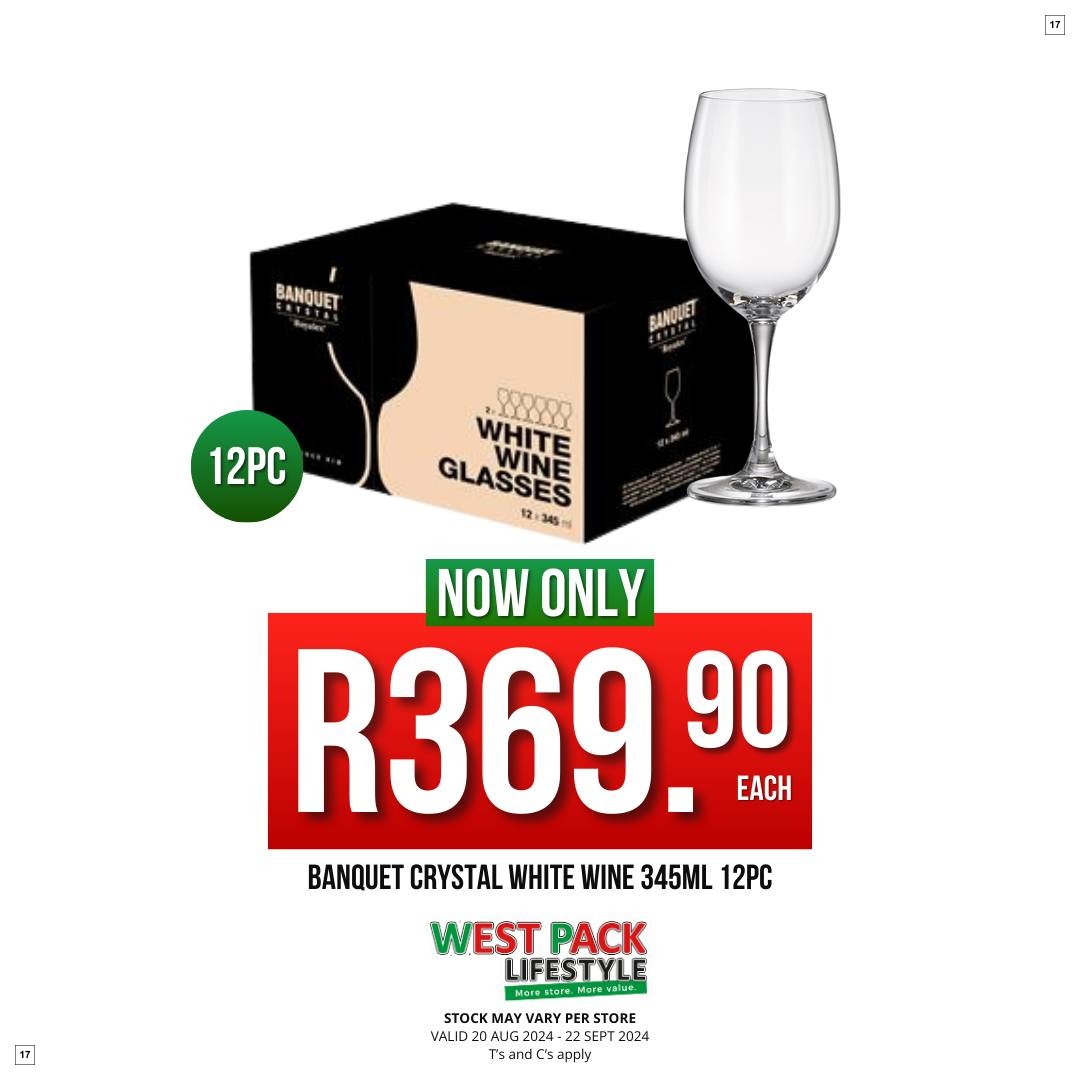West Pack Lifestyle Specials 20 Aug - 22 Sept - Page 17