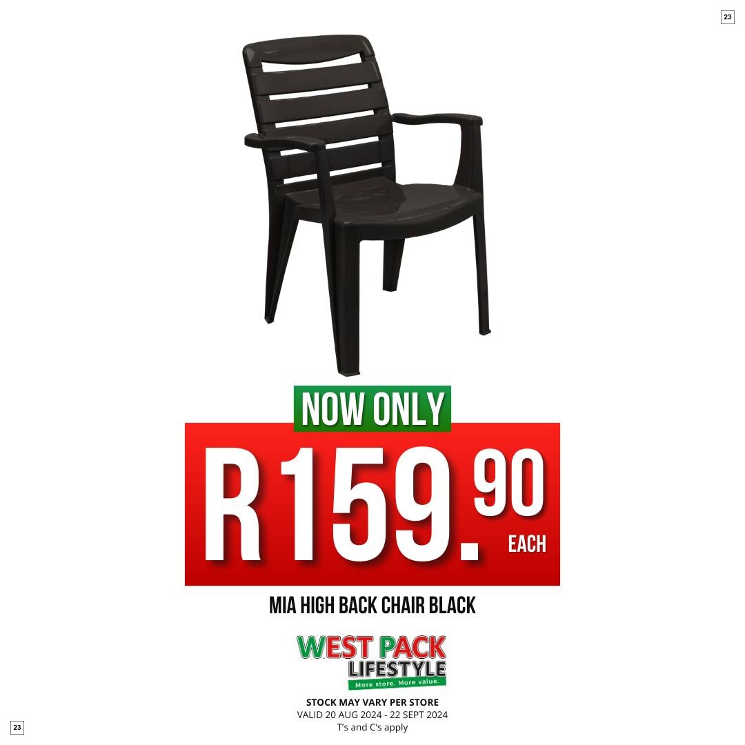 West Pack Lifestyle Specials 20 Aug - 22 Sept - Page 23