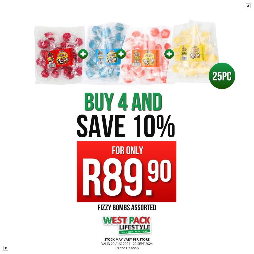 West Pack Lifestyle Specials 20 Aug - 22 Sept - Page 5