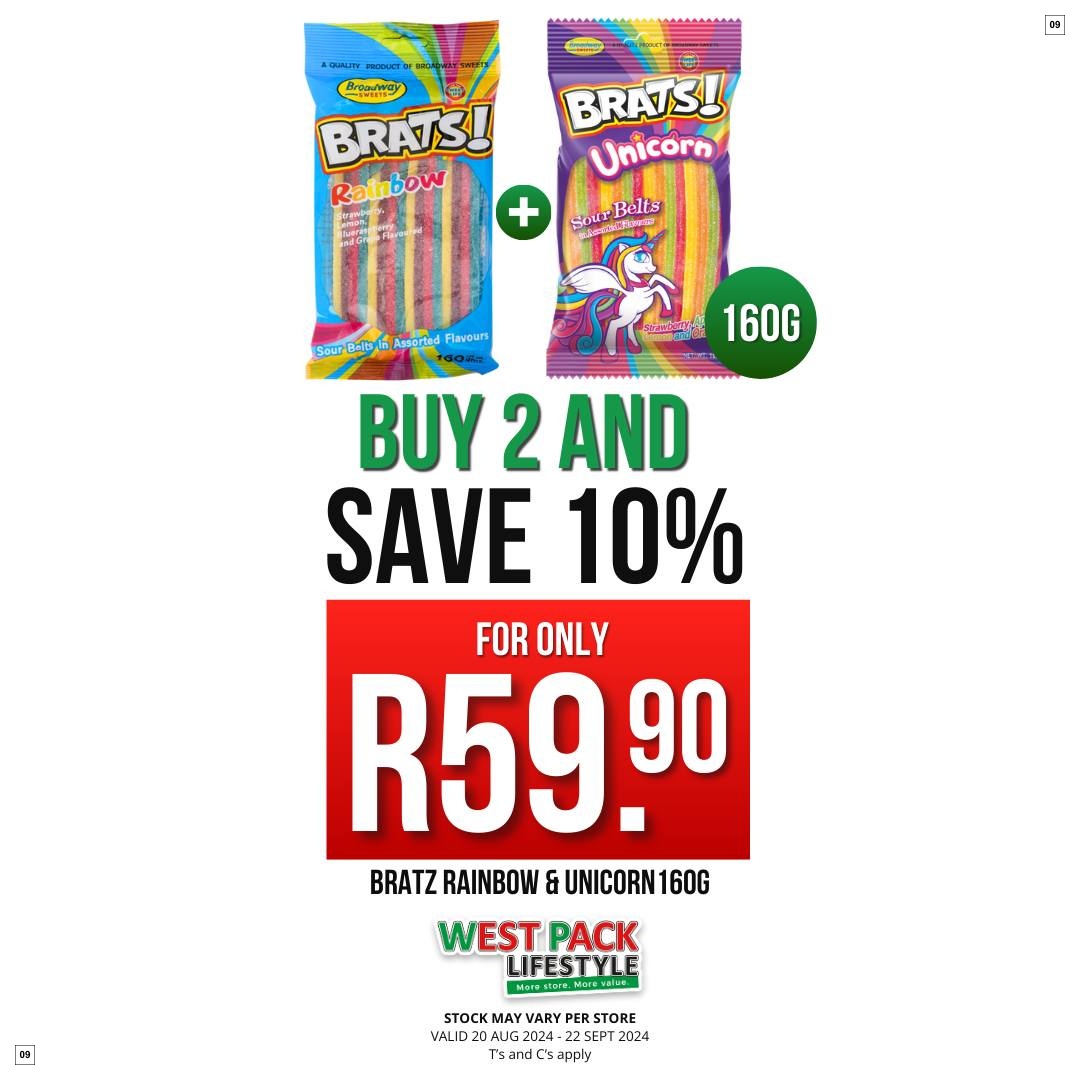 West Pack Lifestyle Specials 20 Aug - 22 Sept - Page 9