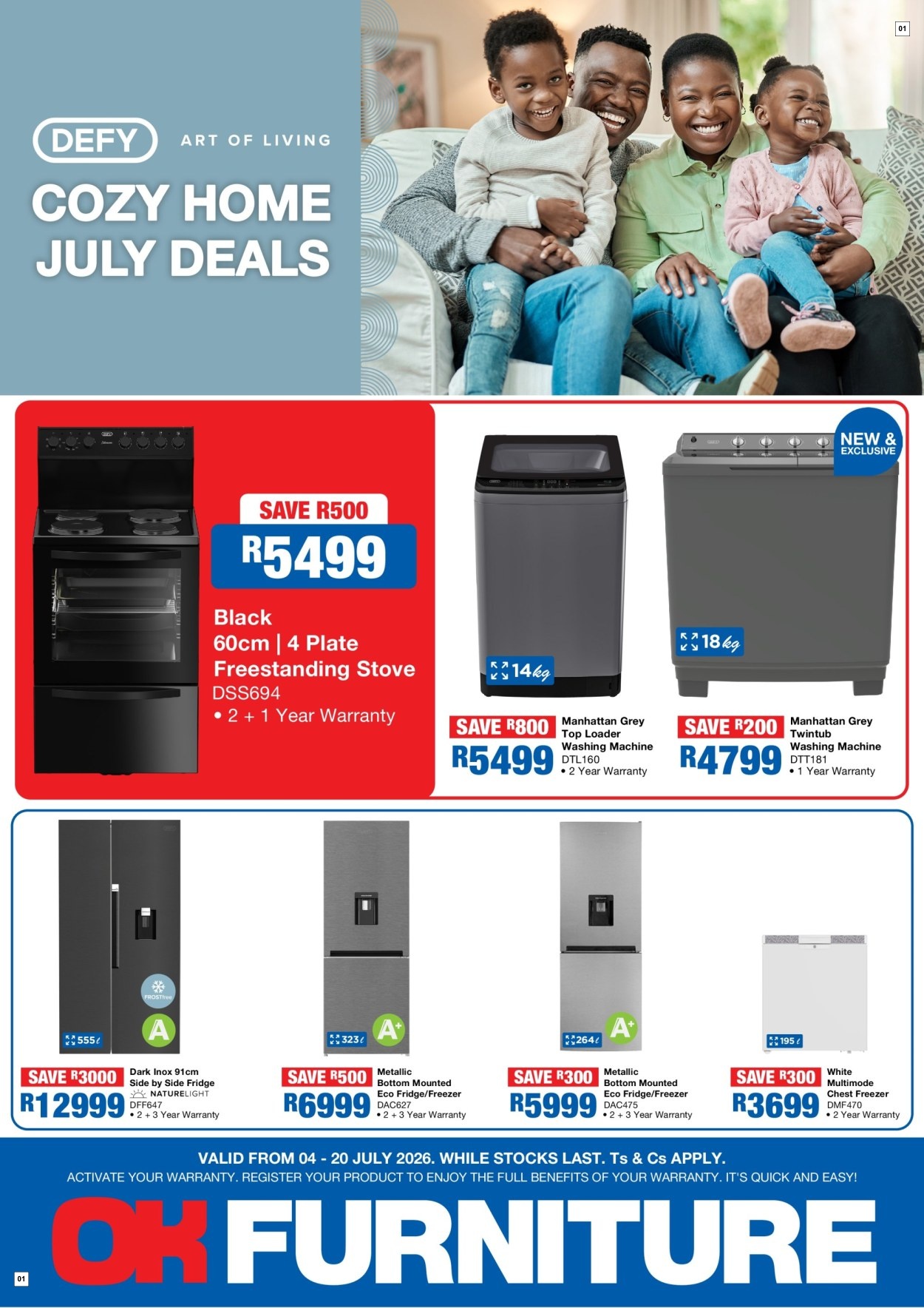 OK Furniture Specials 04 Jul - 20 Jul