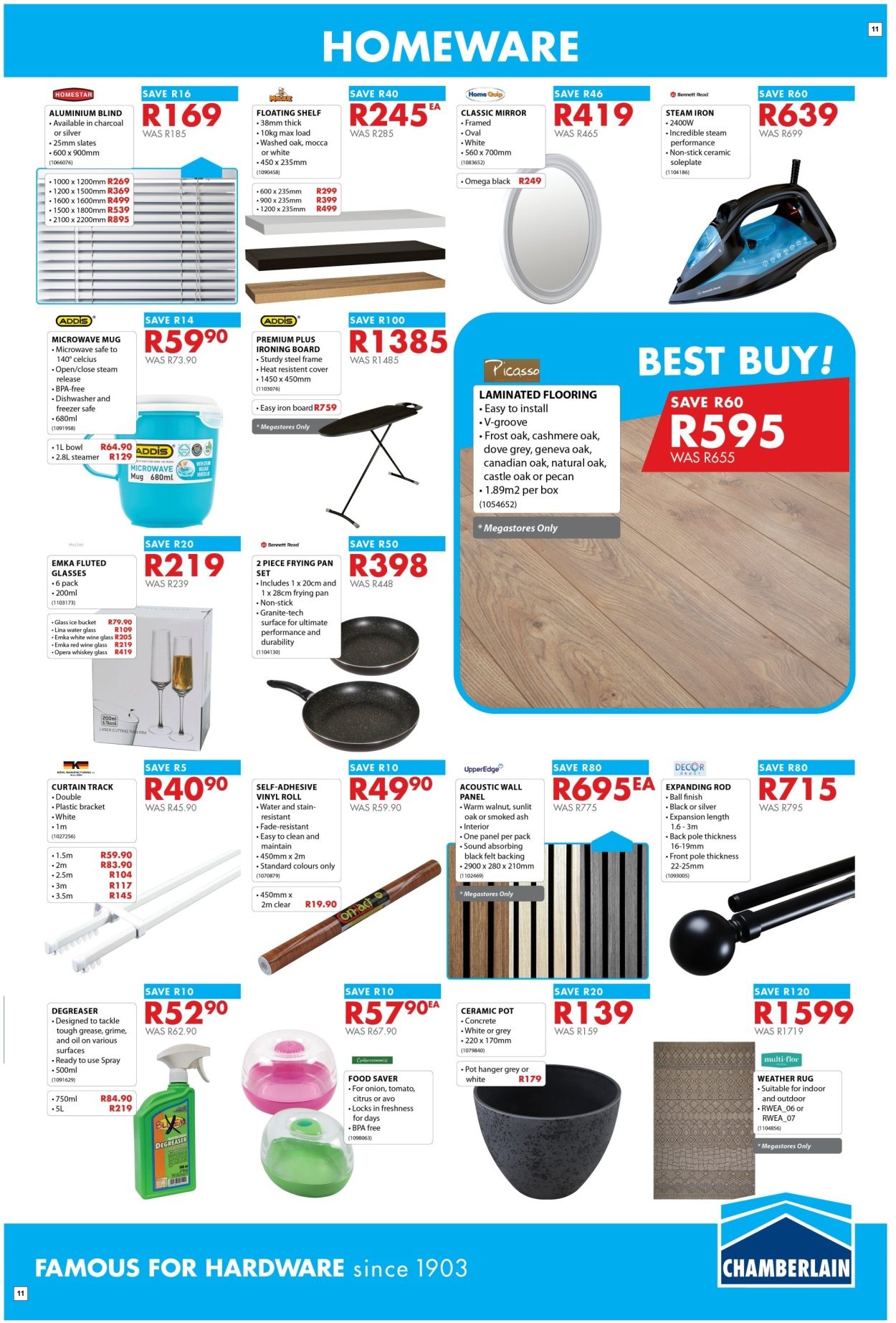 Chamberlain Specials 19 Oct - 01 Nov - Page 11