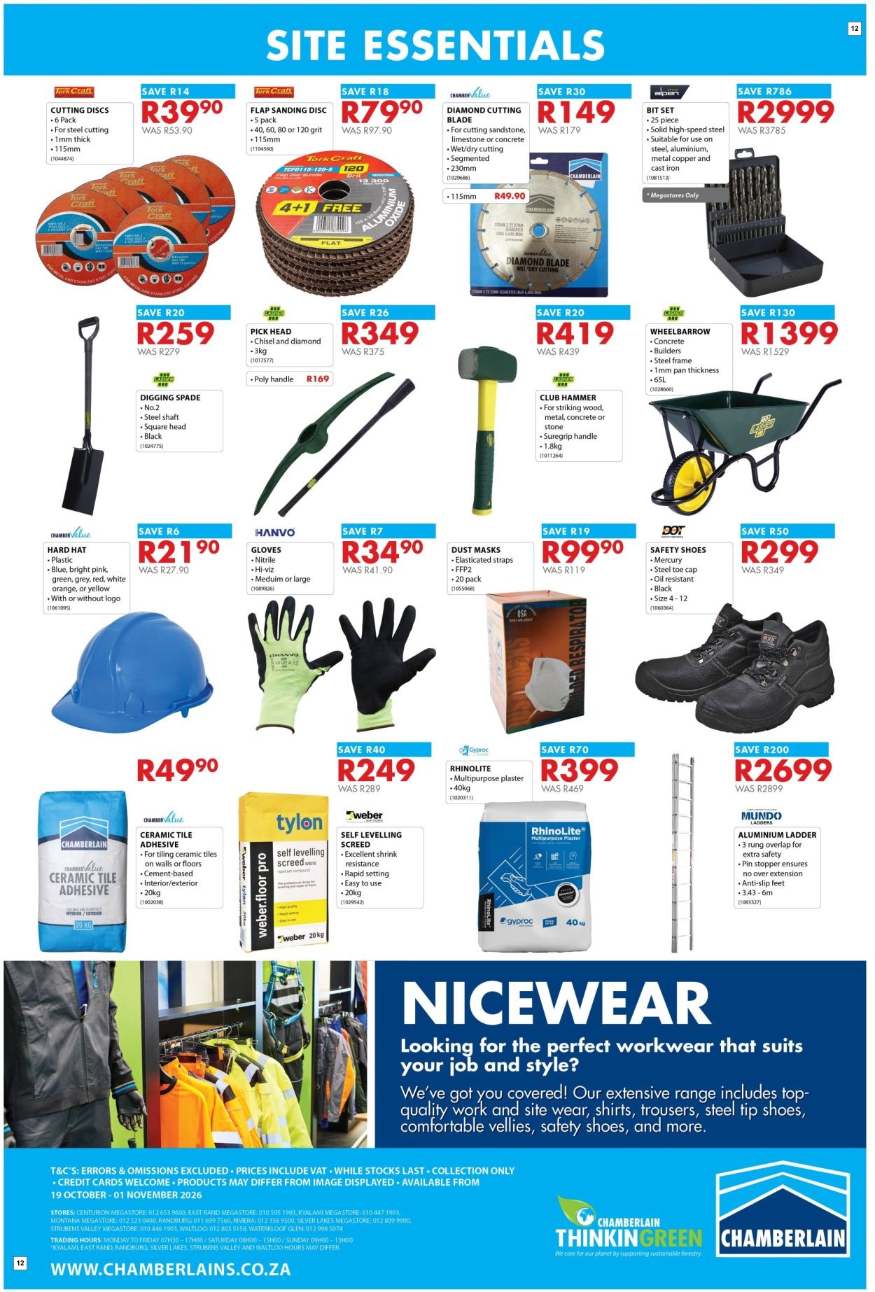 Chamberlain Specials 19 Oct - 01 Nov - Page 12