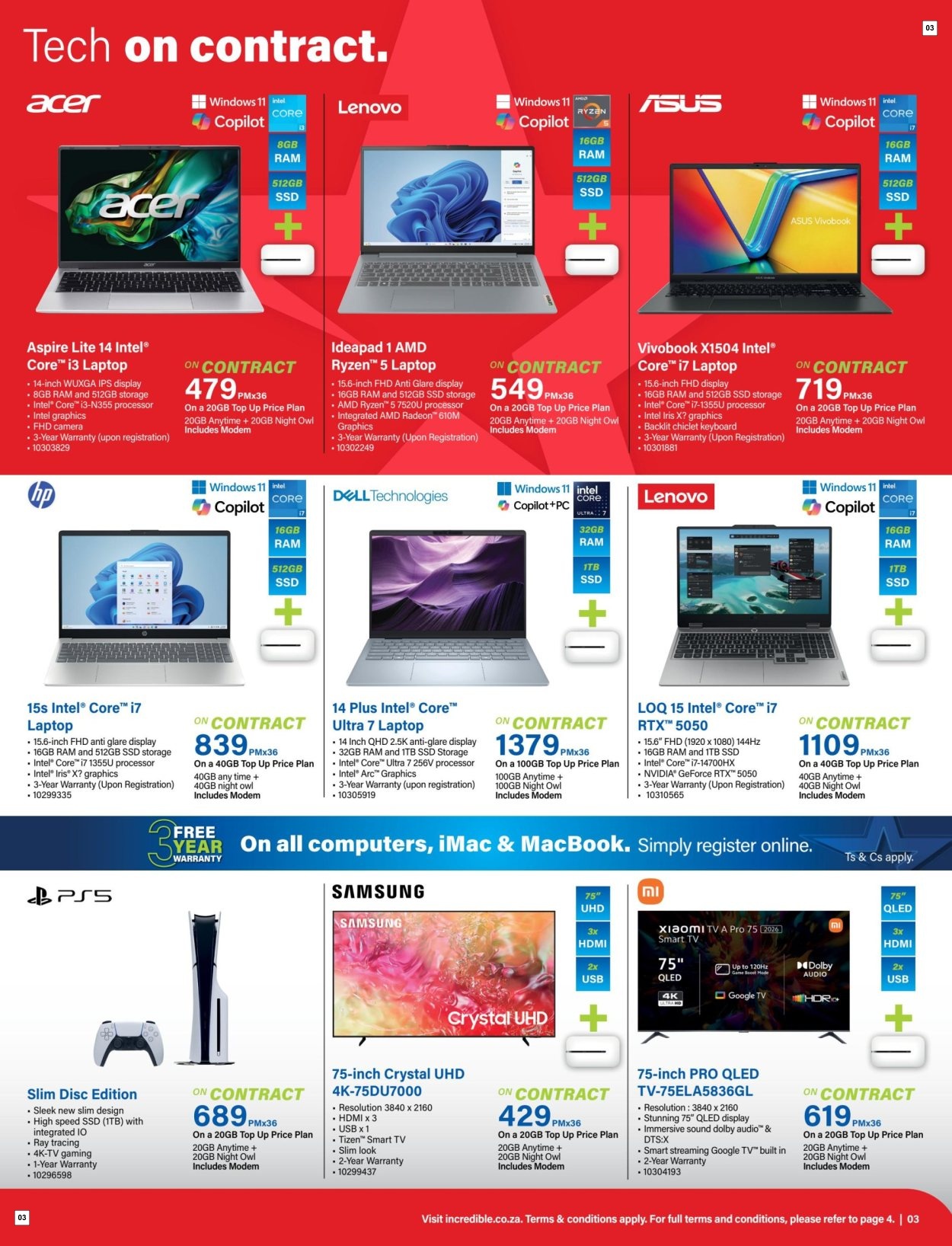 Incredible Connection Specials 07 Oct - 06 Nov - Page 3