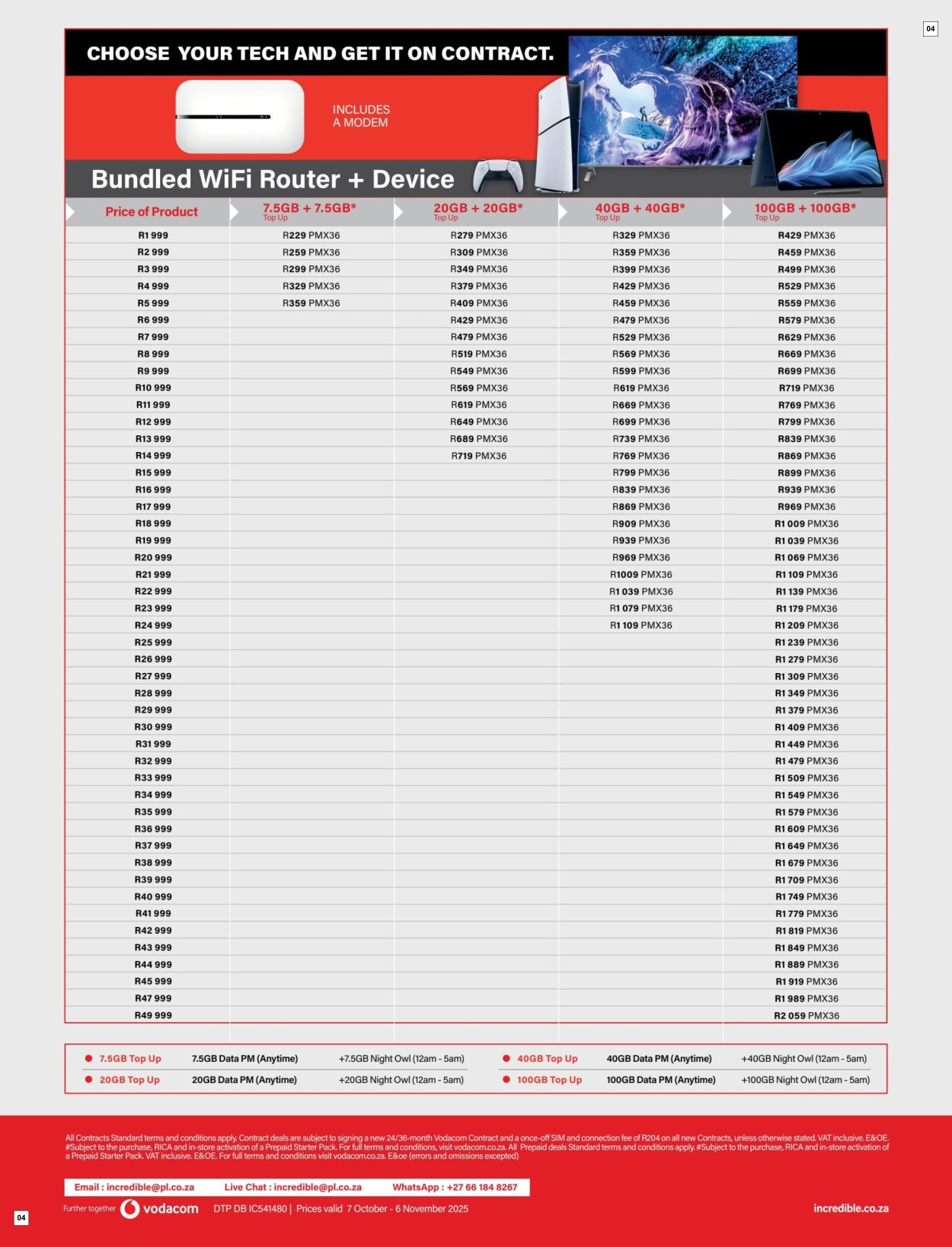 Incredible Connection Specials 07 Oct - 06 Nov - Page 4