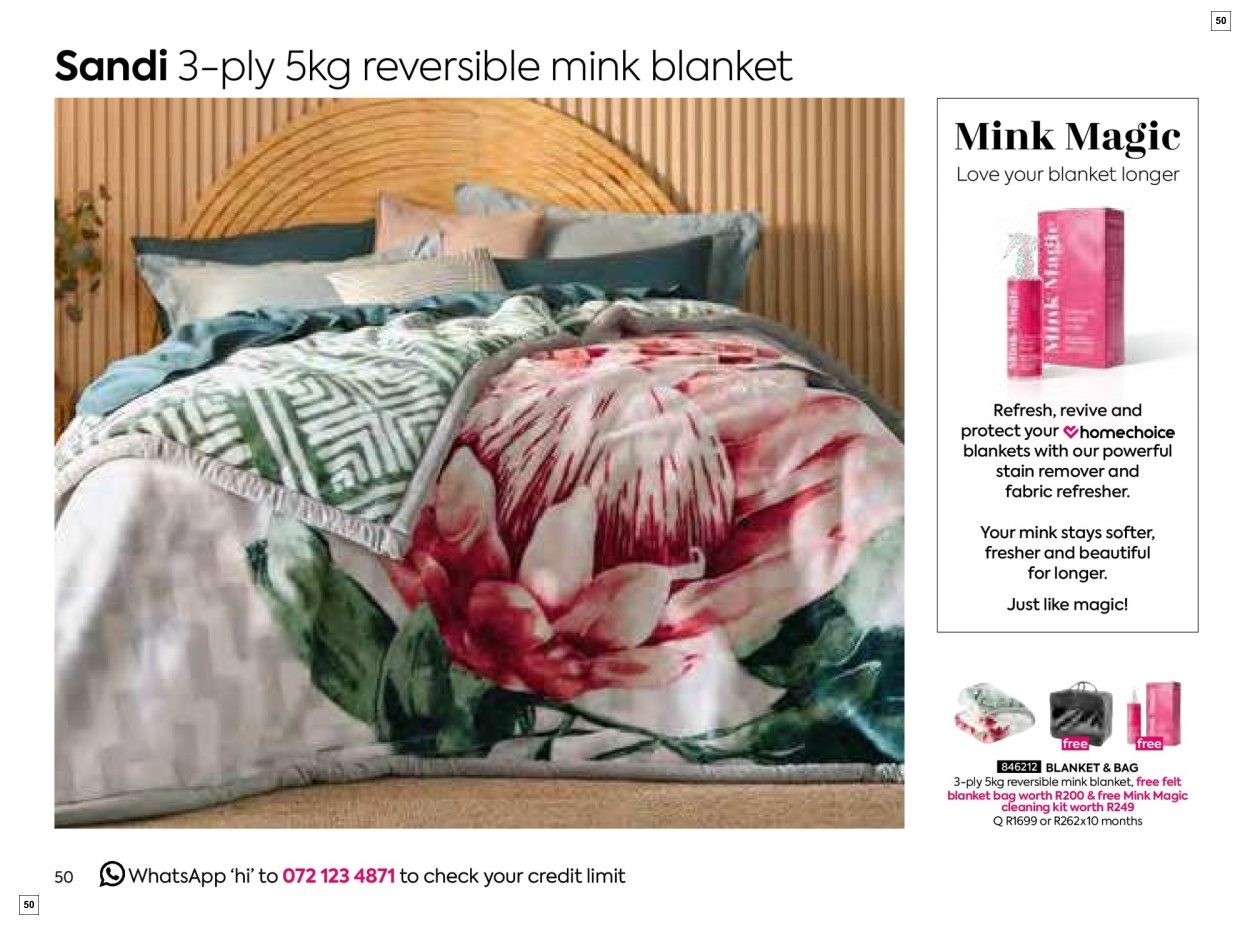 Homechoice Specials 24 Jul - 22 Oct - Page 50