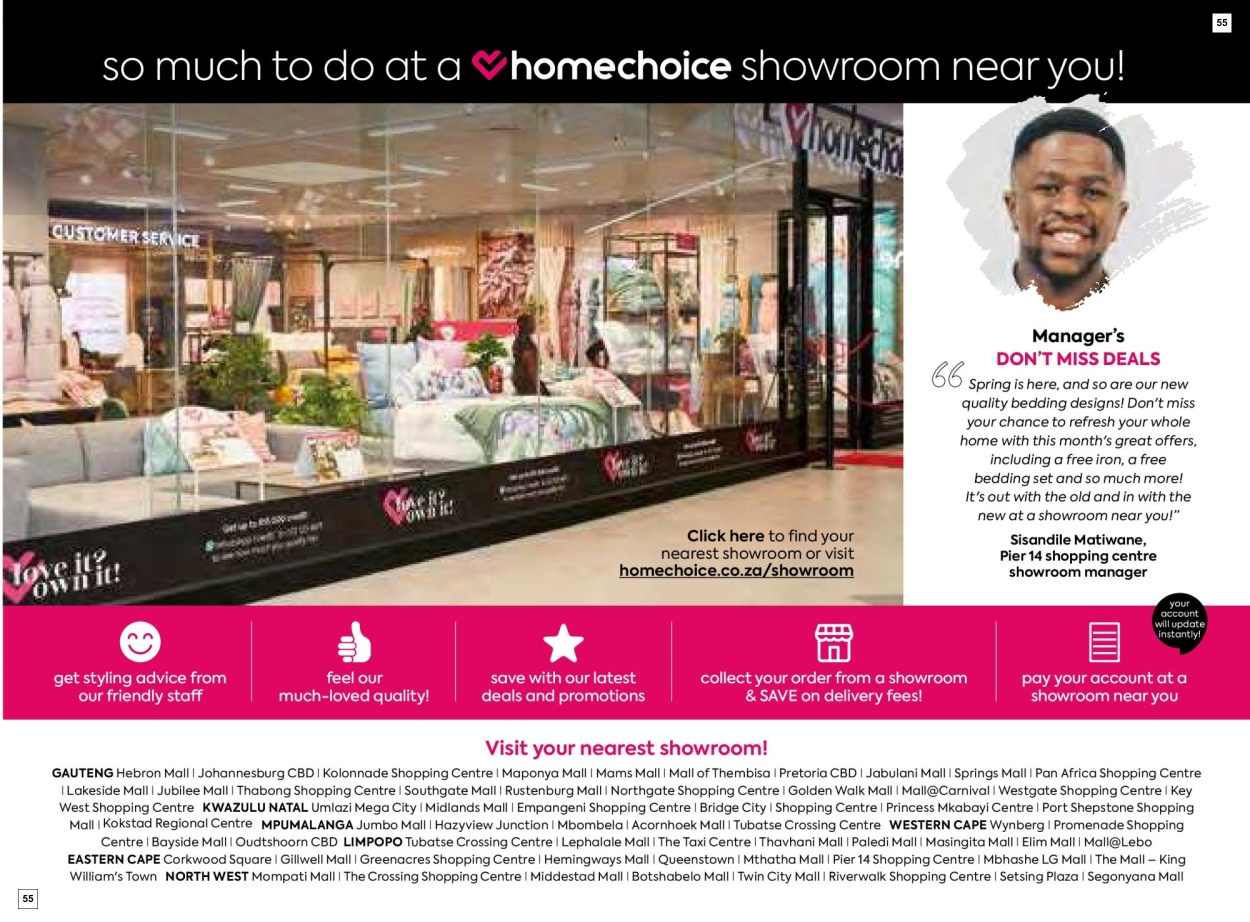 Homechoice Specials 24 Jul - 22 Oct - Page 55