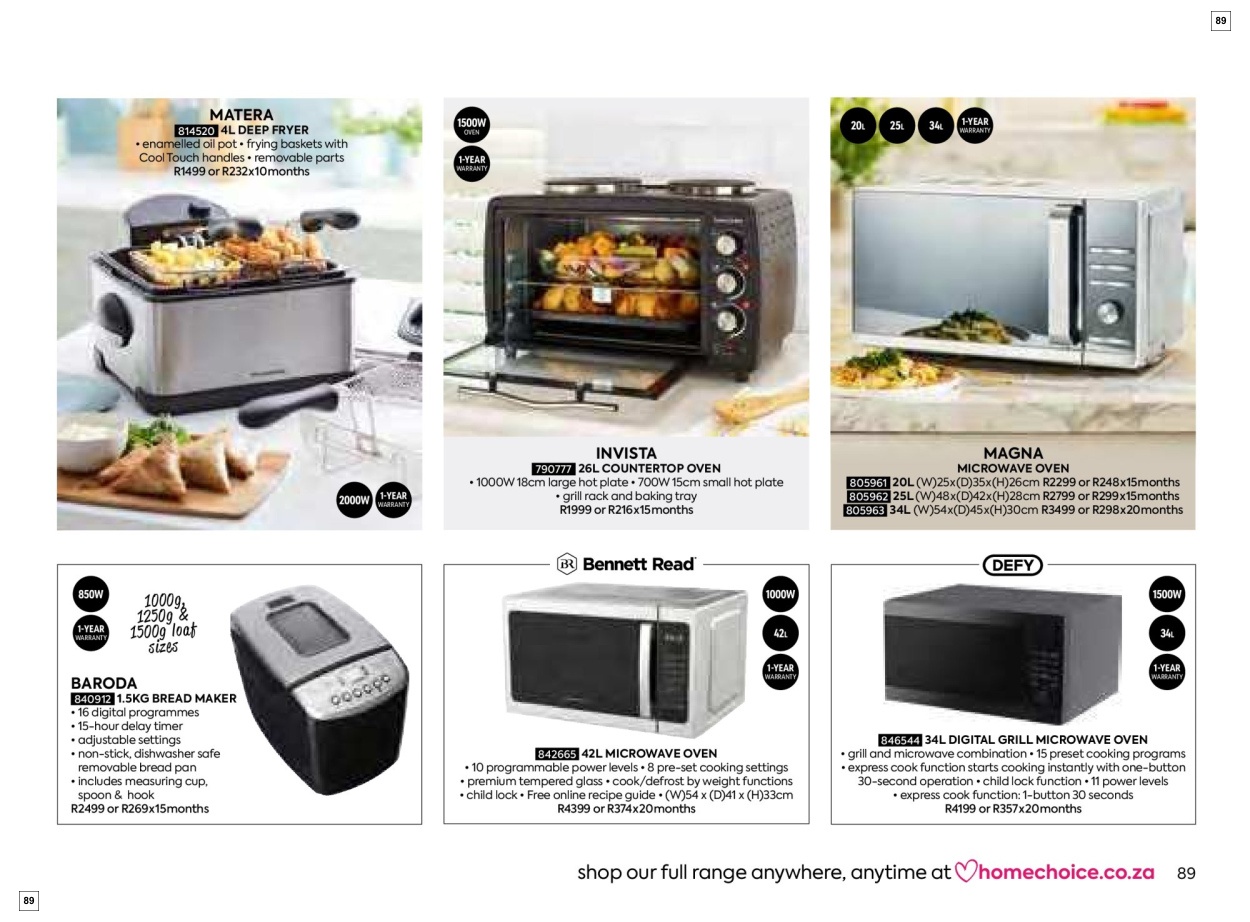 Homechoice Specials 24 Jul - 22 Oct - Page 89