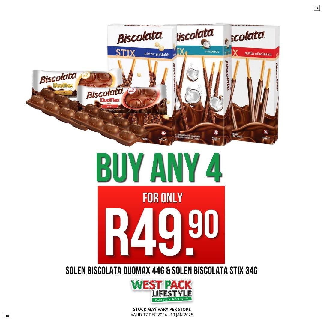 West Pack Lifestyle Specials 17 Dec - 19 Jan - Page 13