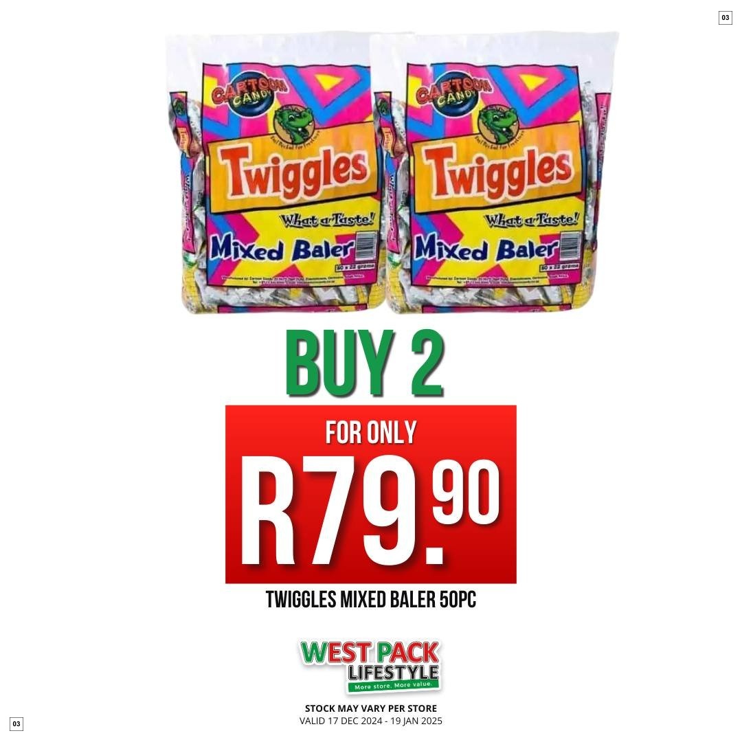 West Pack Lifestyle Specials 17 Dec - 19 Jan - Page 3