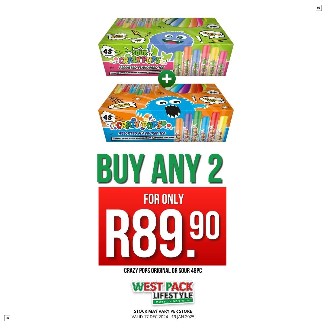 West Pack Lifestyle Specials 17 Dec - 19 Jan - Page 6