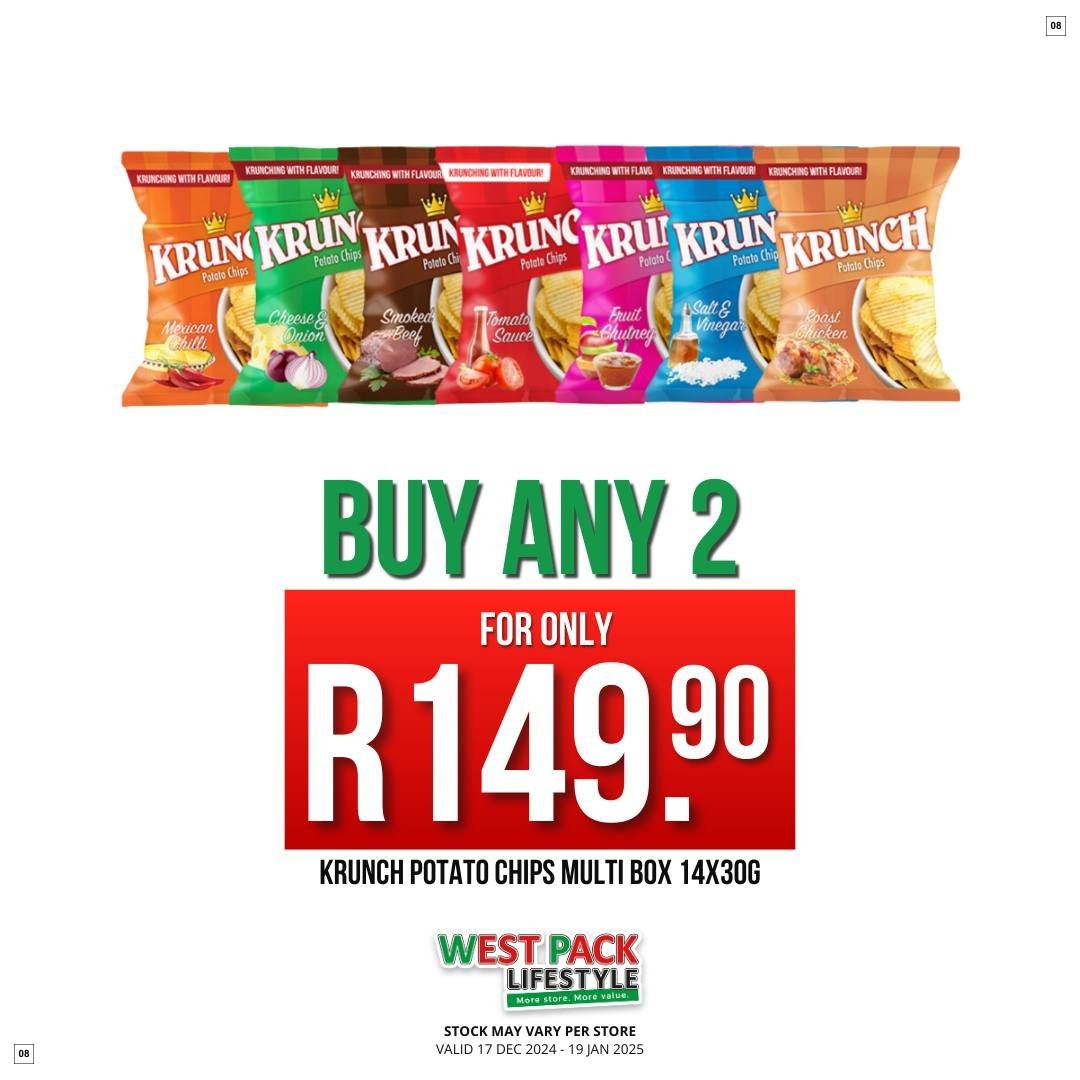 West Pack Lifestyle Specials 17 Dec - 19 Jan - Page 8