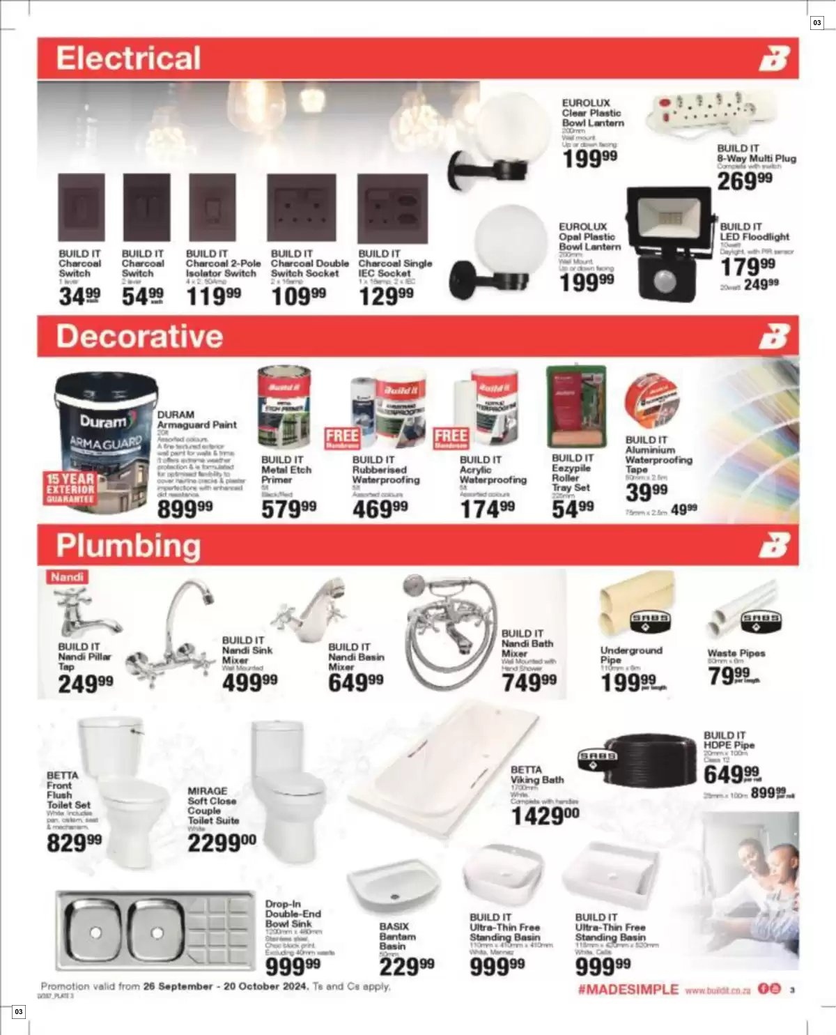 Build It Specials 26 Sept - 20 Oct - Page 3