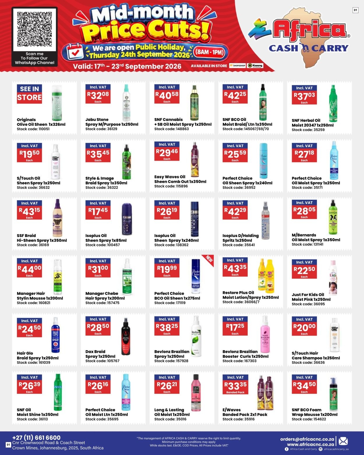 Africa Cash & Carry Catalogue - Weekly Promo