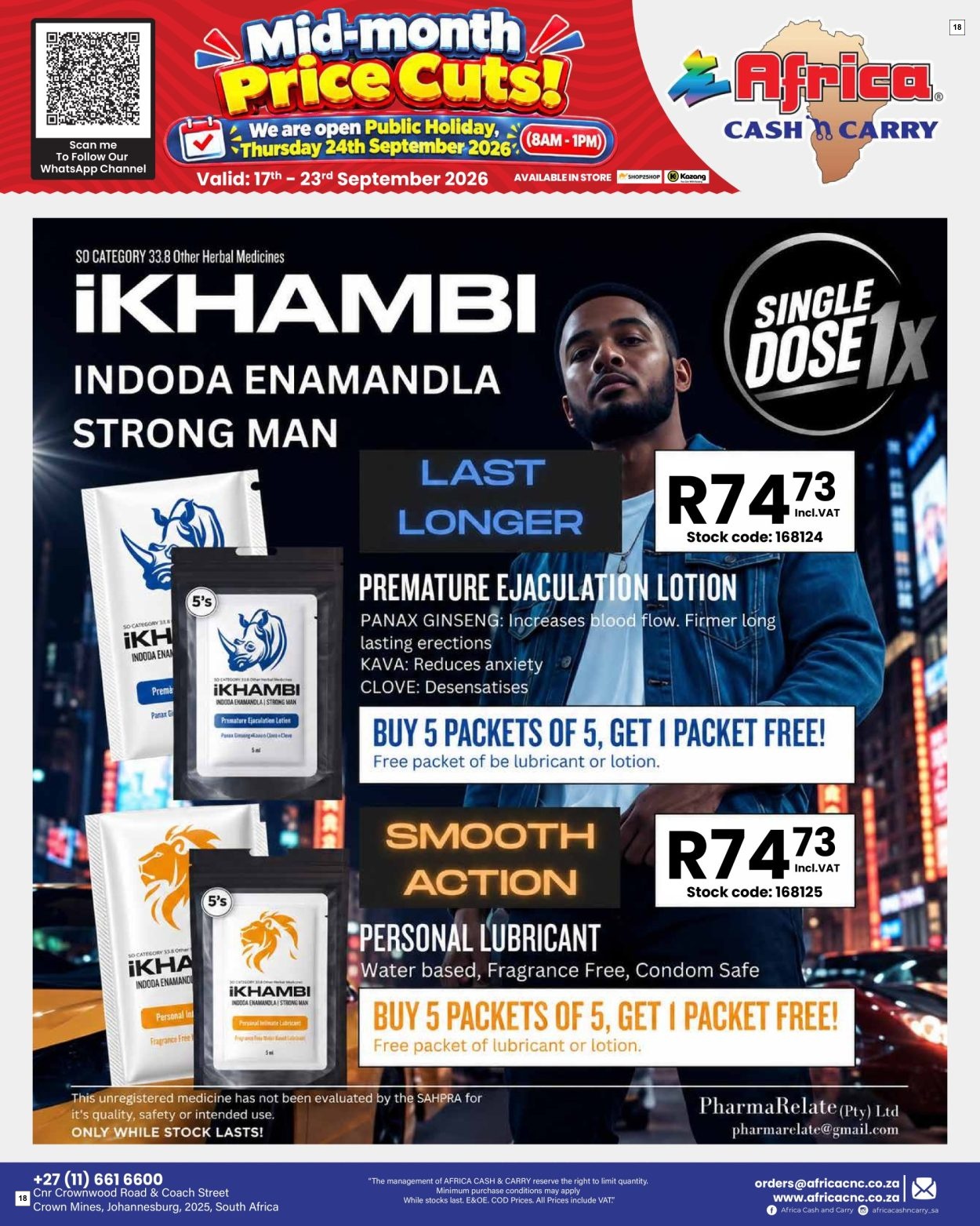 Africa Cash & Carry Catalogue - Weekly Promo - Page 18