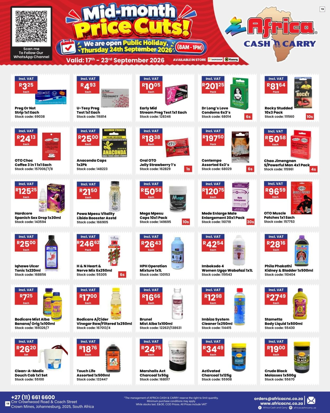 Africa Cash & Carry Catalogue - Weekly Promo - Page 19