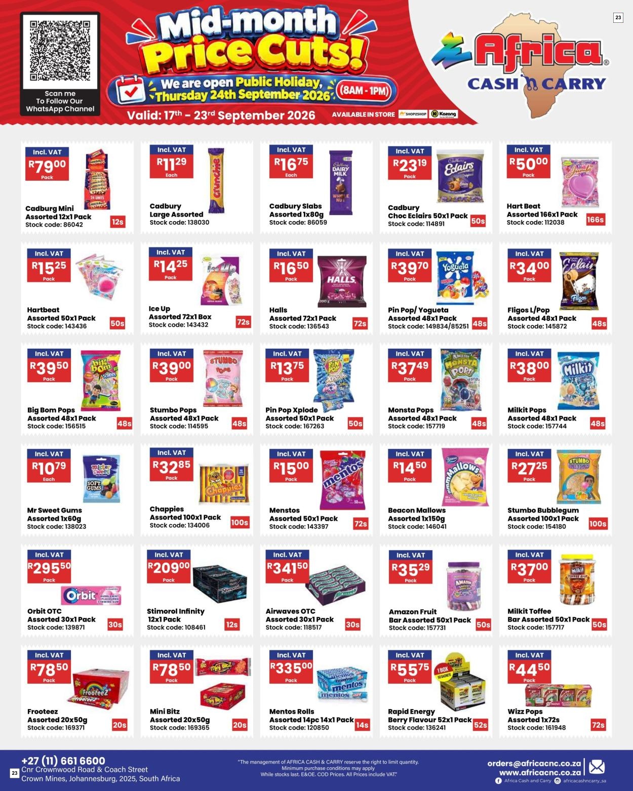 Africa Cash & Carry Catalogue - Weekly Promo - Page 23