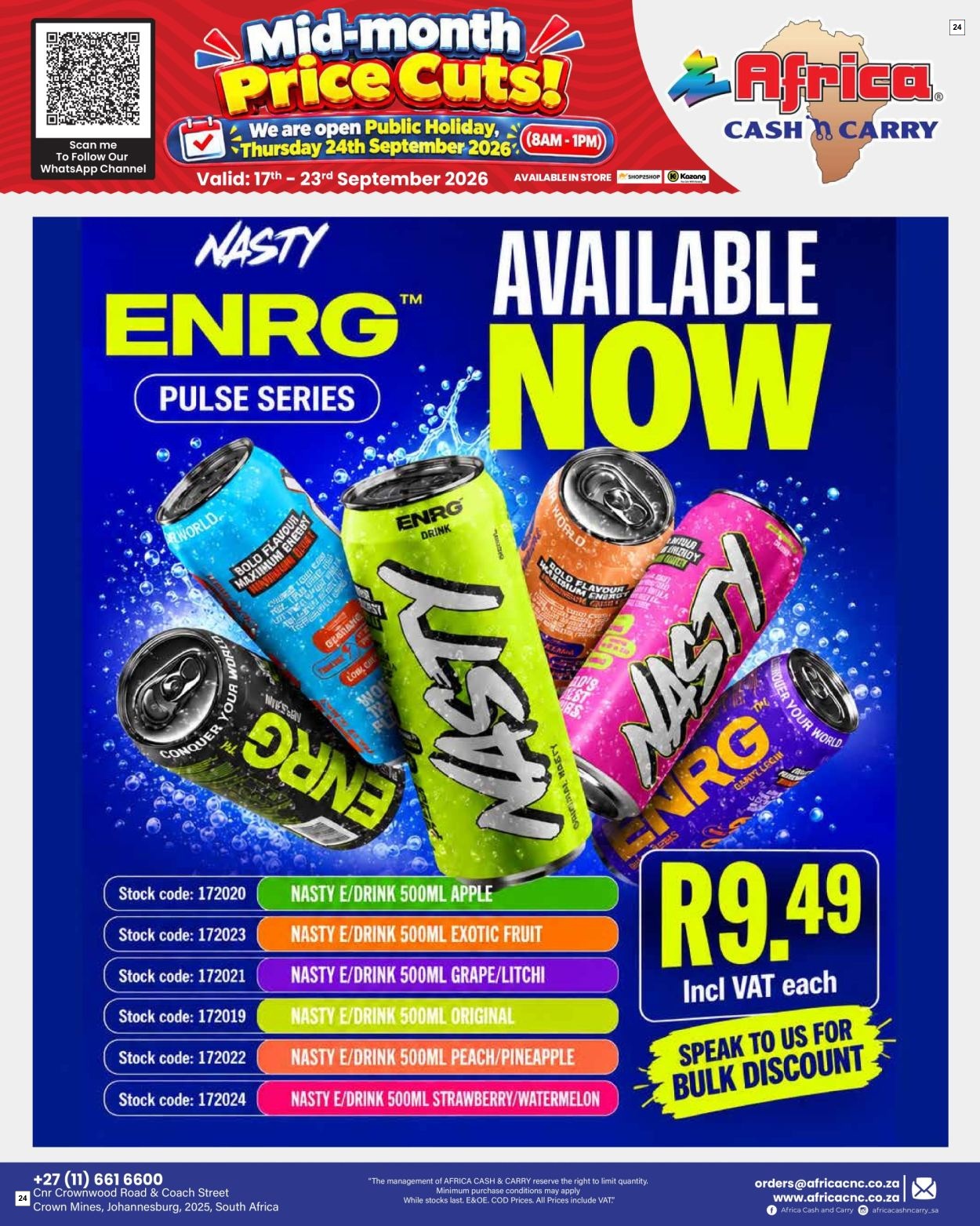 Africa Cash & Carry Catalogue - Weekly Promo - Page 24