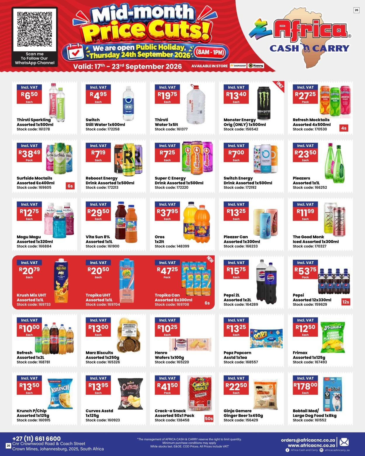 Africa Cash & Carry Catalogue - Weekly Promo - Page 26