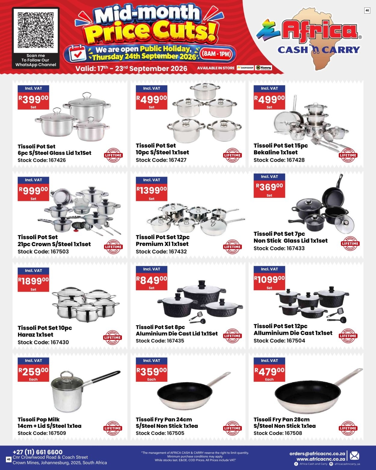 Africa Cash & Carry Catalogue - Weekly Promo - Page 46