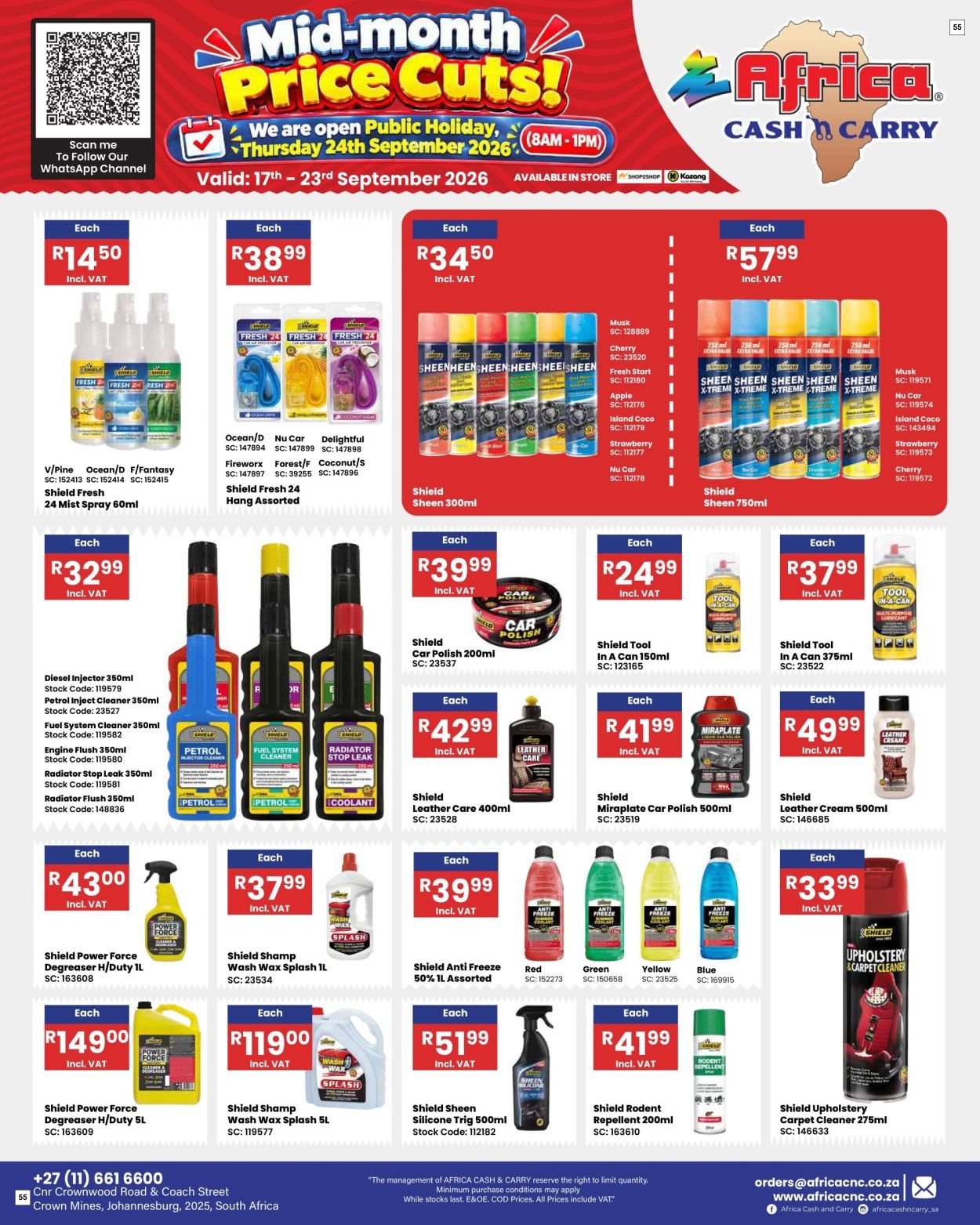 Africa Cash & Carry Catalogue - Weekly Promo - Page 55