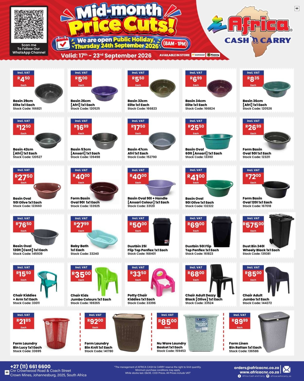 Africa Cash & Carry Catalogue - Weekly Promo - Page 60