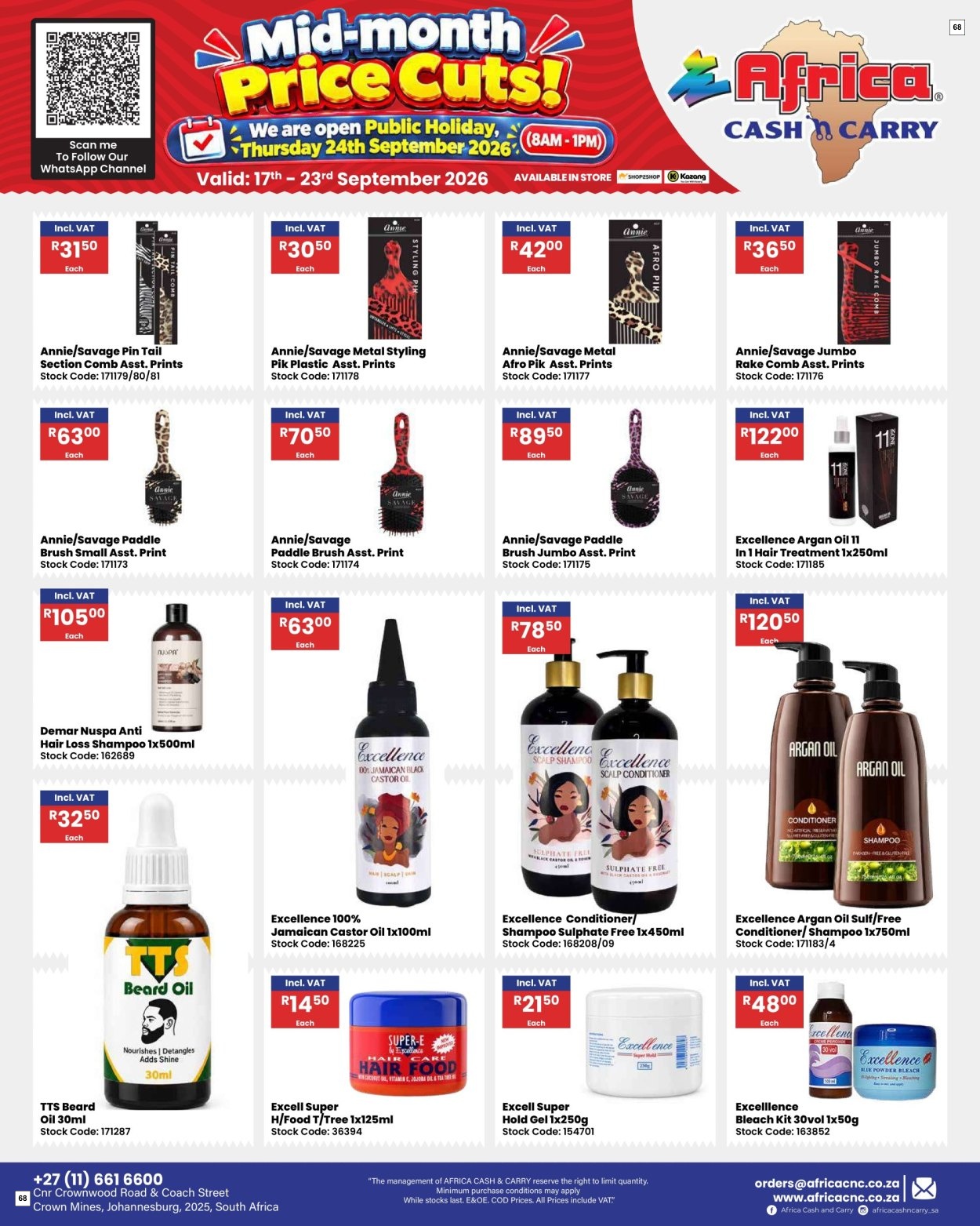 Africa Cash & Carry Catalogue - Weekly Promo - Page 68