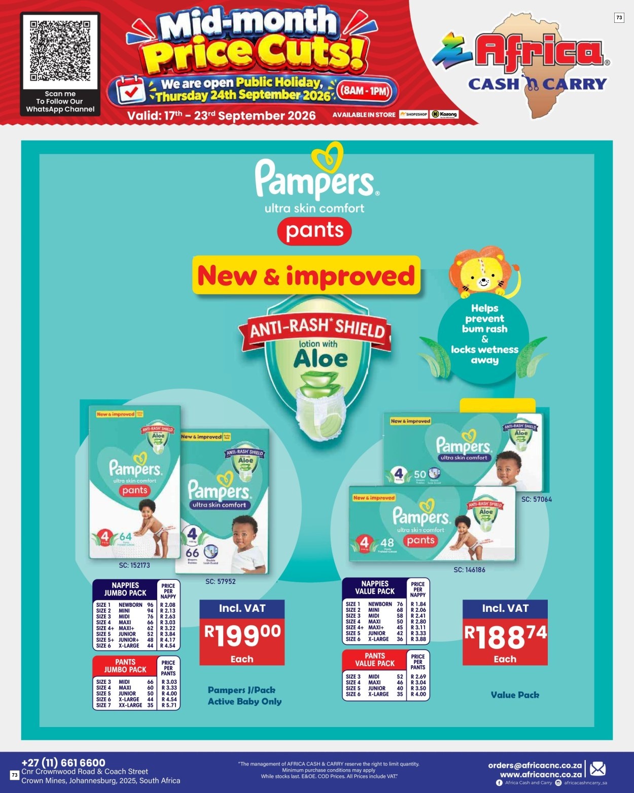 Africa Cash & Carry Catalogue - Weekly Promo - Page 73