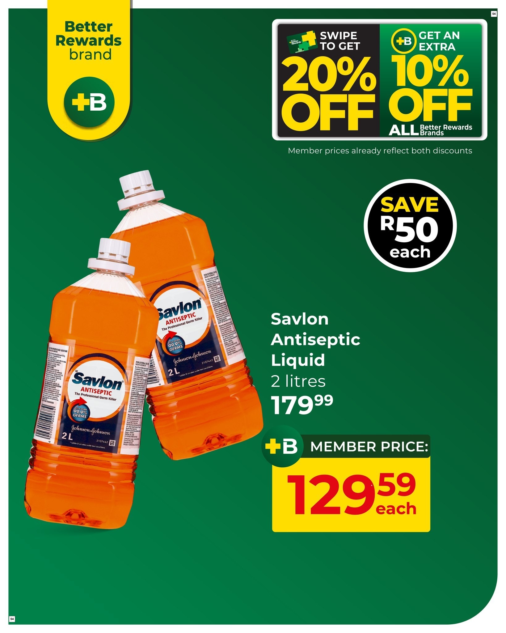 Dis-Chem Specials 17 Feb - 15 Mar - Page 54