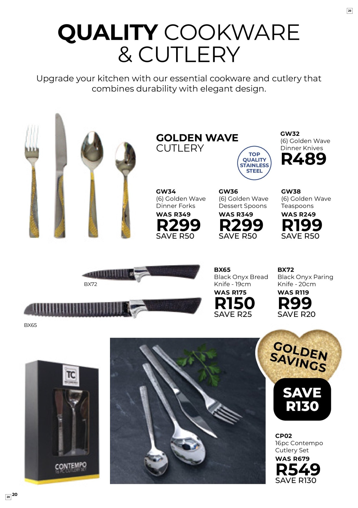 Table Charm Direct Specials 01 Apr - 30 Apr - Page 20