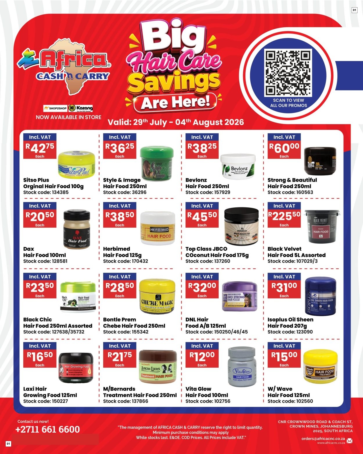 Africa Cash & Carry Catalogue - Weekly Promo